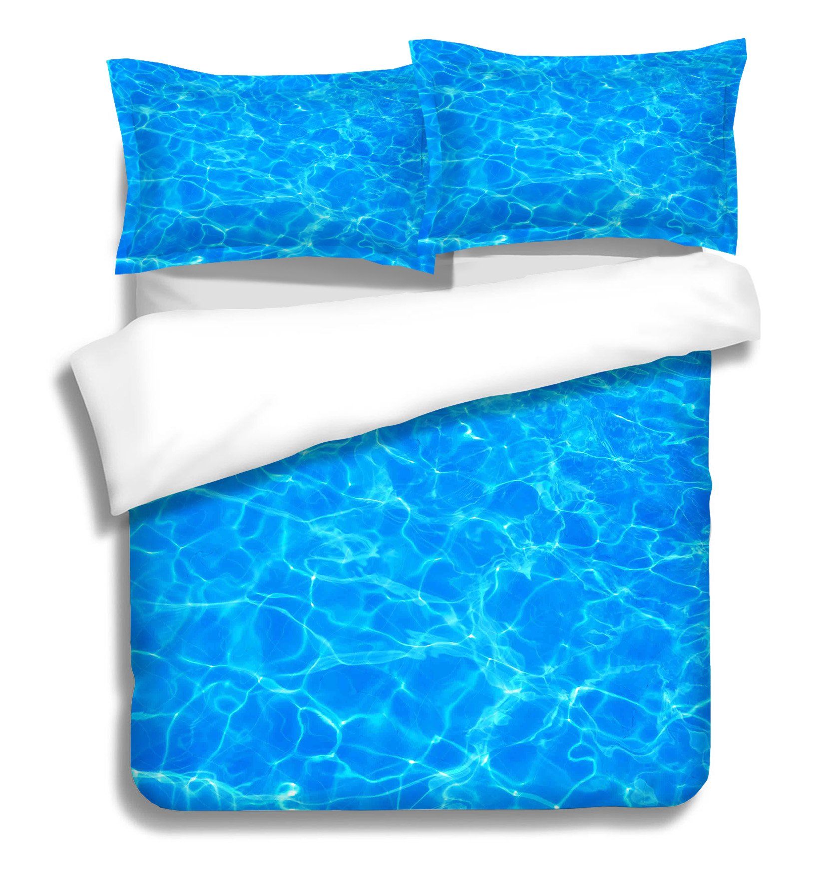 3D Water Wave 206 Bed Pillowcases Quilt Wallpaper AJ Wallpaper 