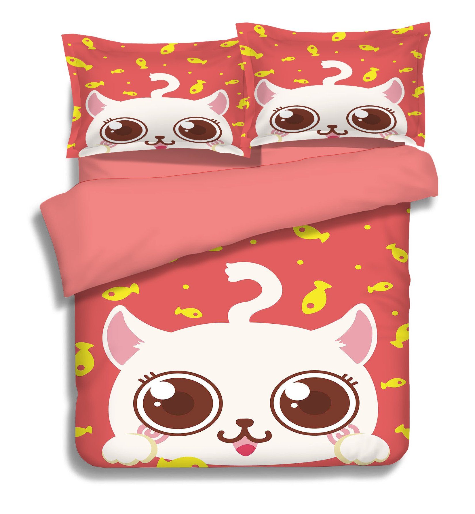 3D Cartoon Animal 321 Bed Pillowcases Quilt Wallpaper AJ Wallpaper 