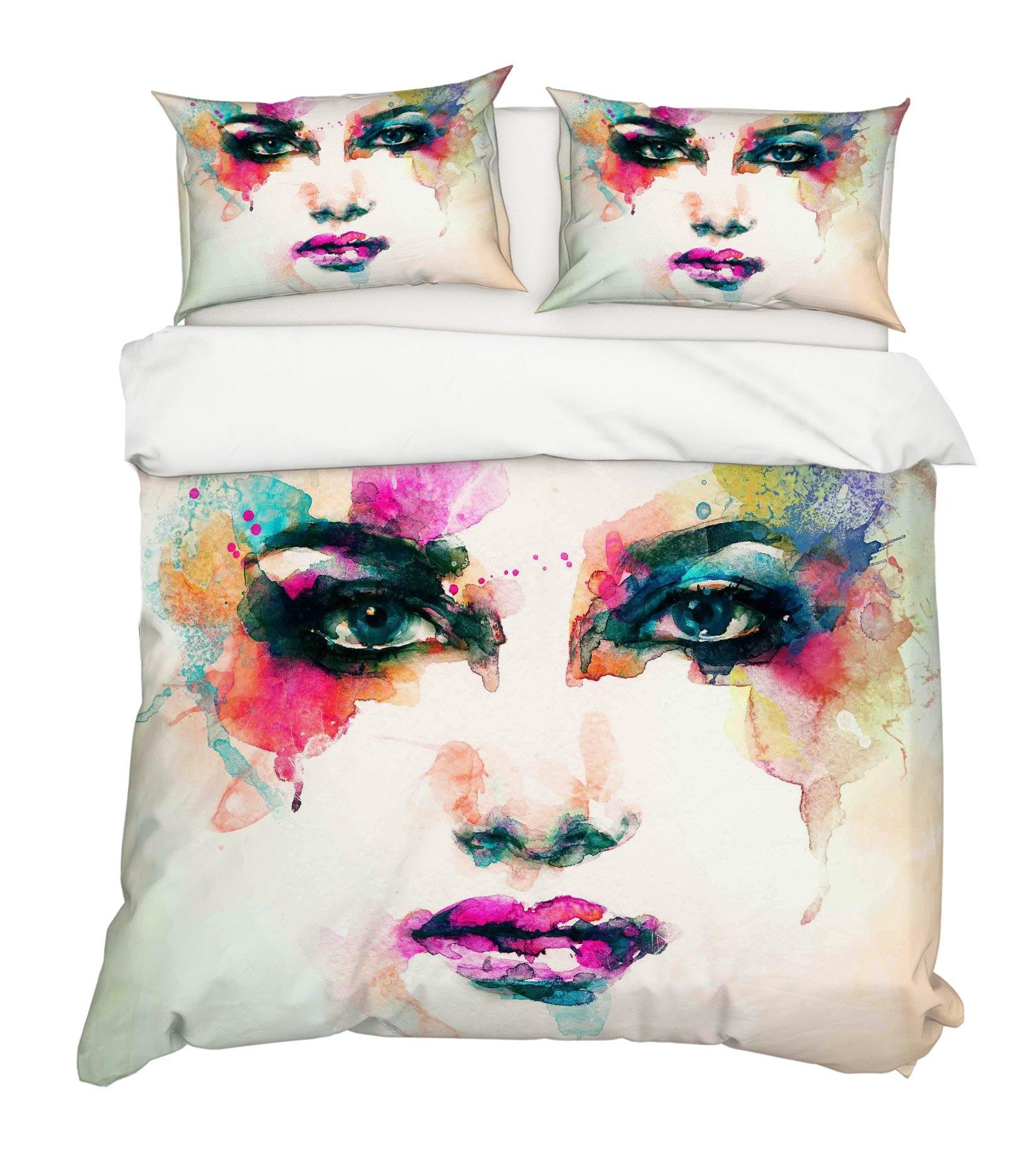 3D Painting Girl 087 Bed Pillowcases Quilt Wallpaper AJ Wallpaper 