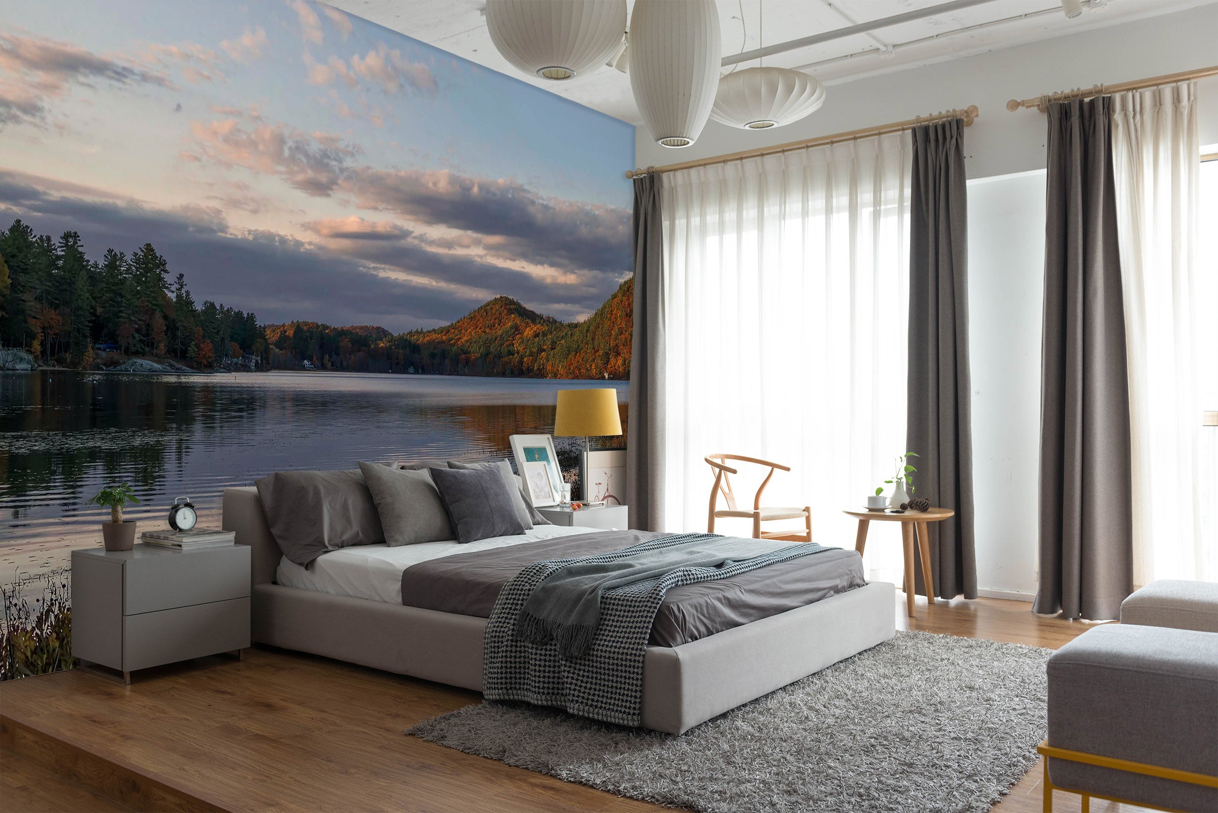 3D Valley River 127 Jerry LoFaro Wall Mural Wall Murals