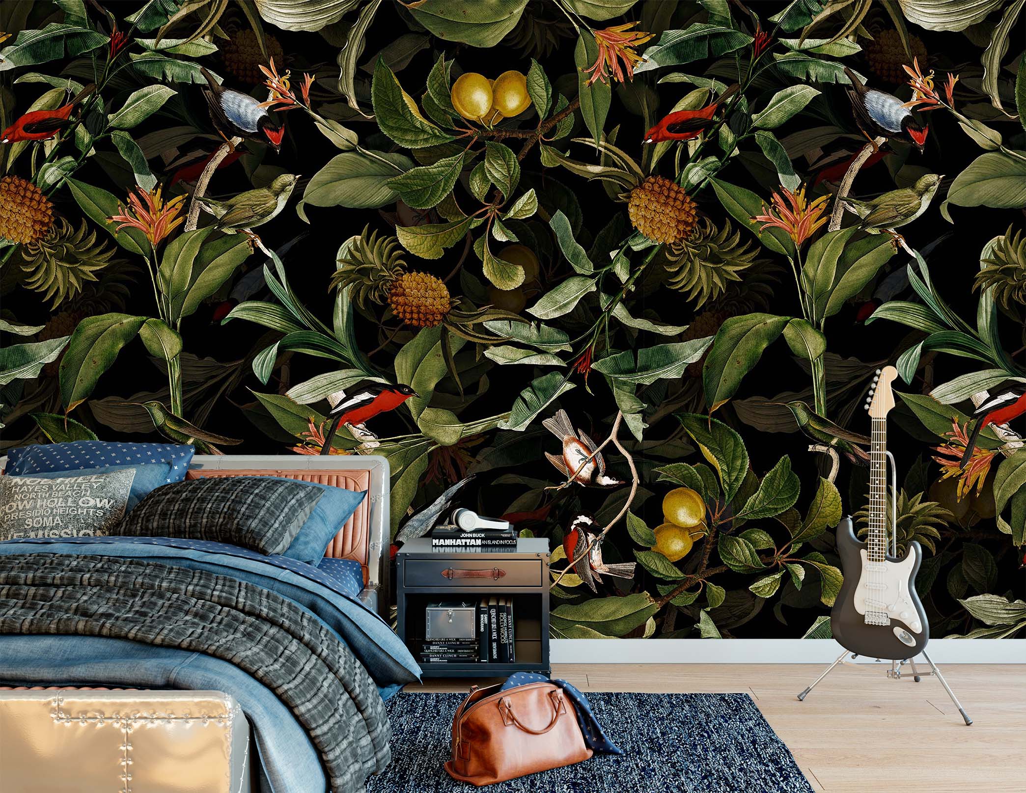 3D Lush Foliage 119 Uta Naumann Wall Mural Wall Murals