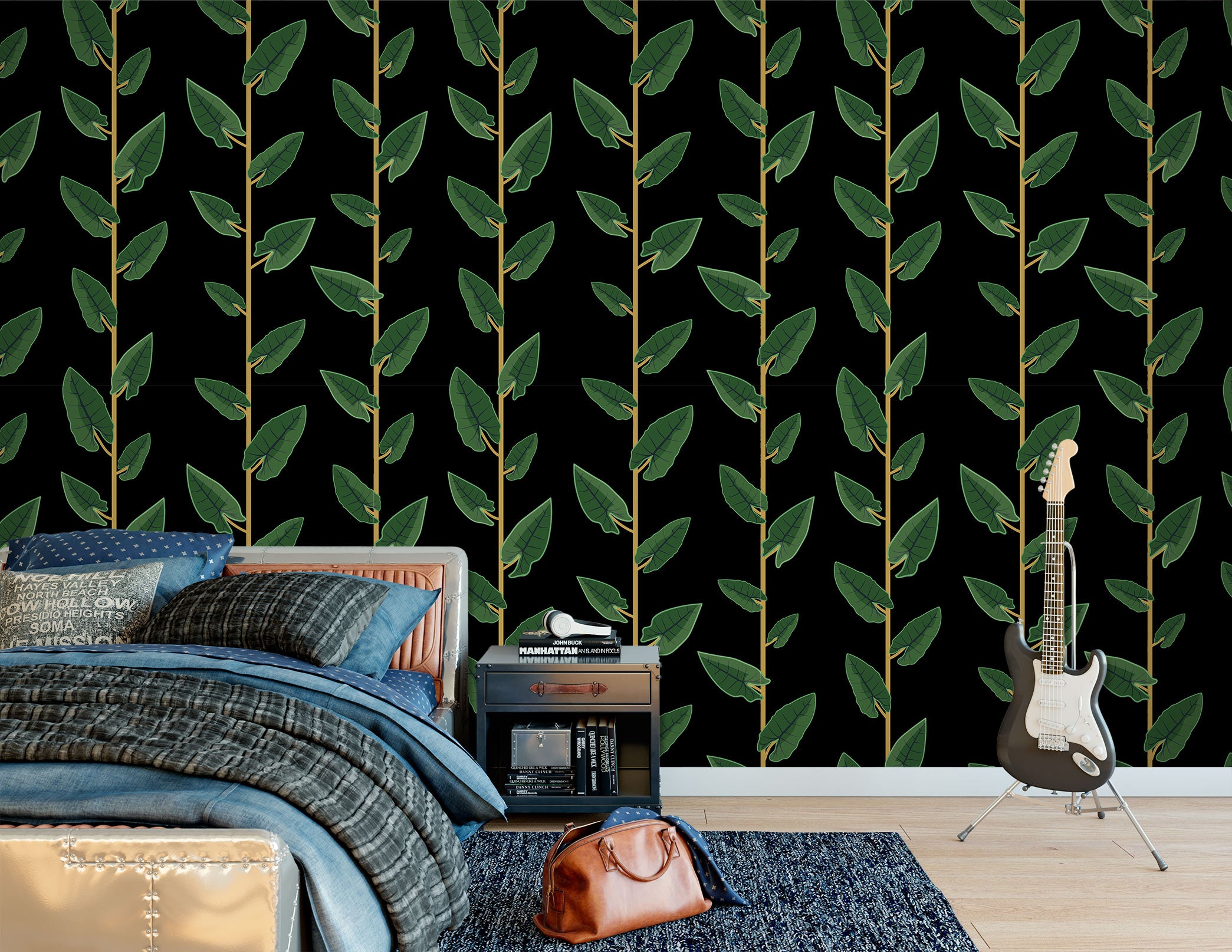 3D Tree Vine Pattern 12076 Kashmira Jayaprakash Wall Mural Wall Murals