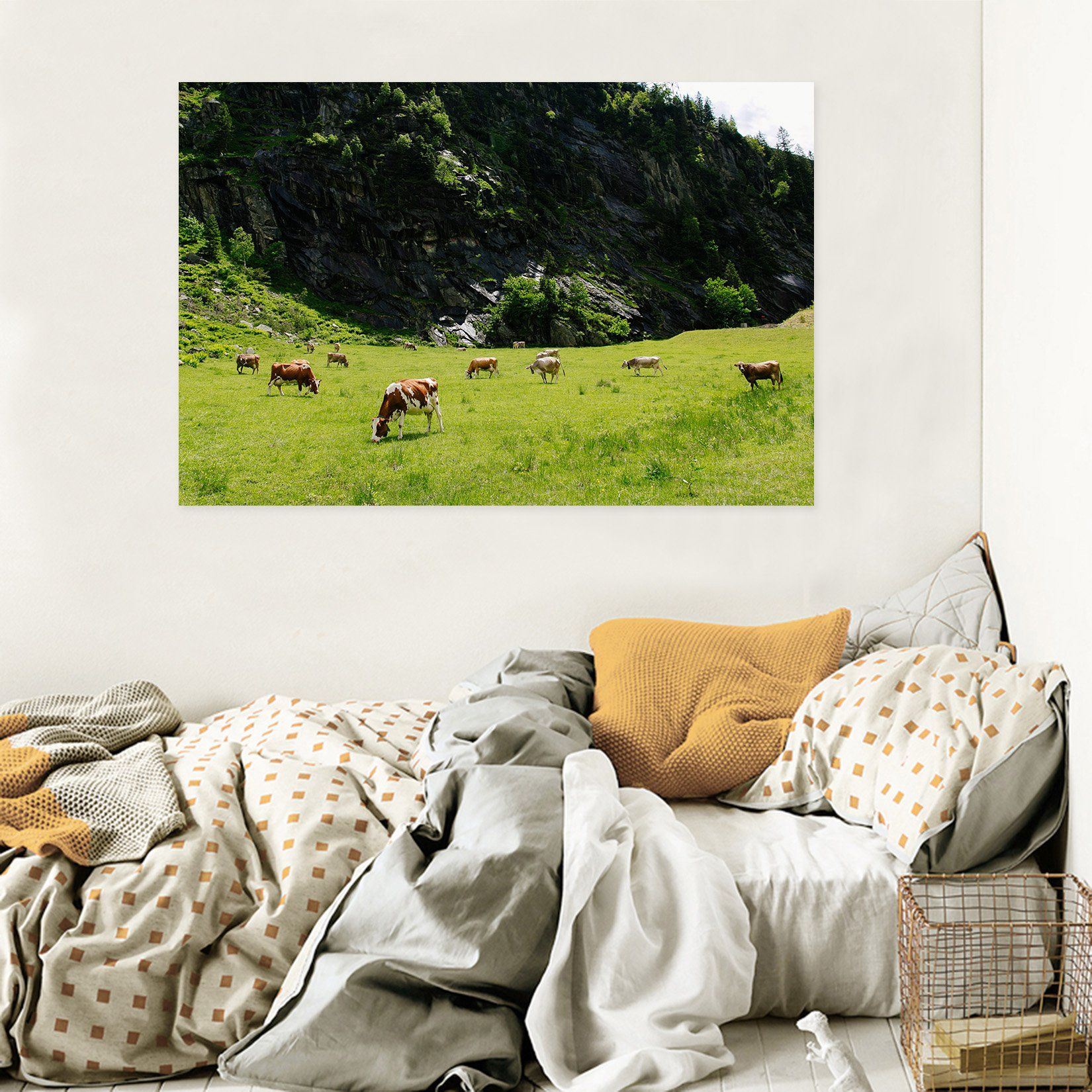 3D Horse Grassland 02 Animal Wall Stickers Wallpaper AJ Wallpaper 2 