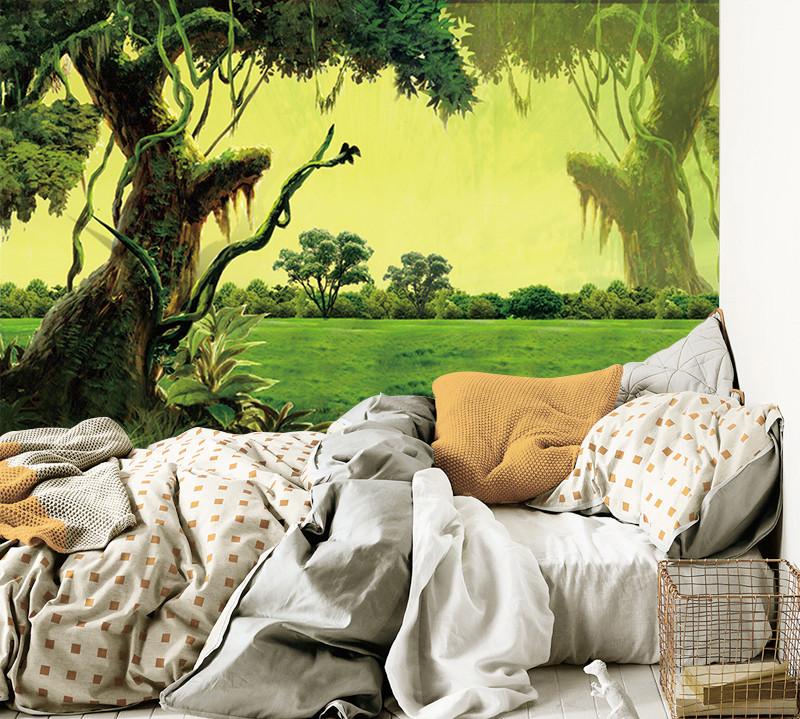 3D Old Green Tree 29 Wallpaper AJ Wallpaper 