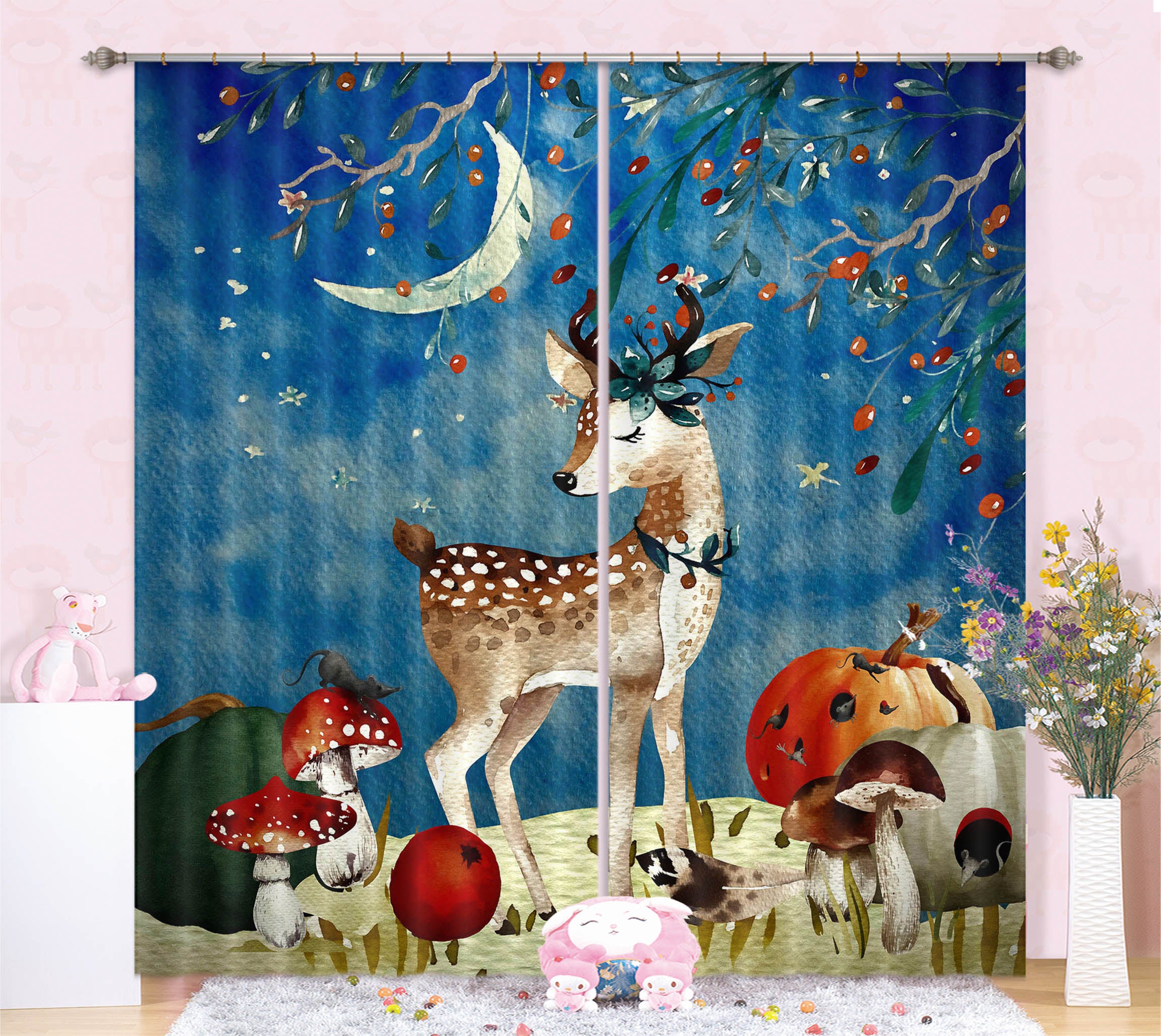 3D Moon Sika 170 Uta Naumann Curtain Curtains Drapes