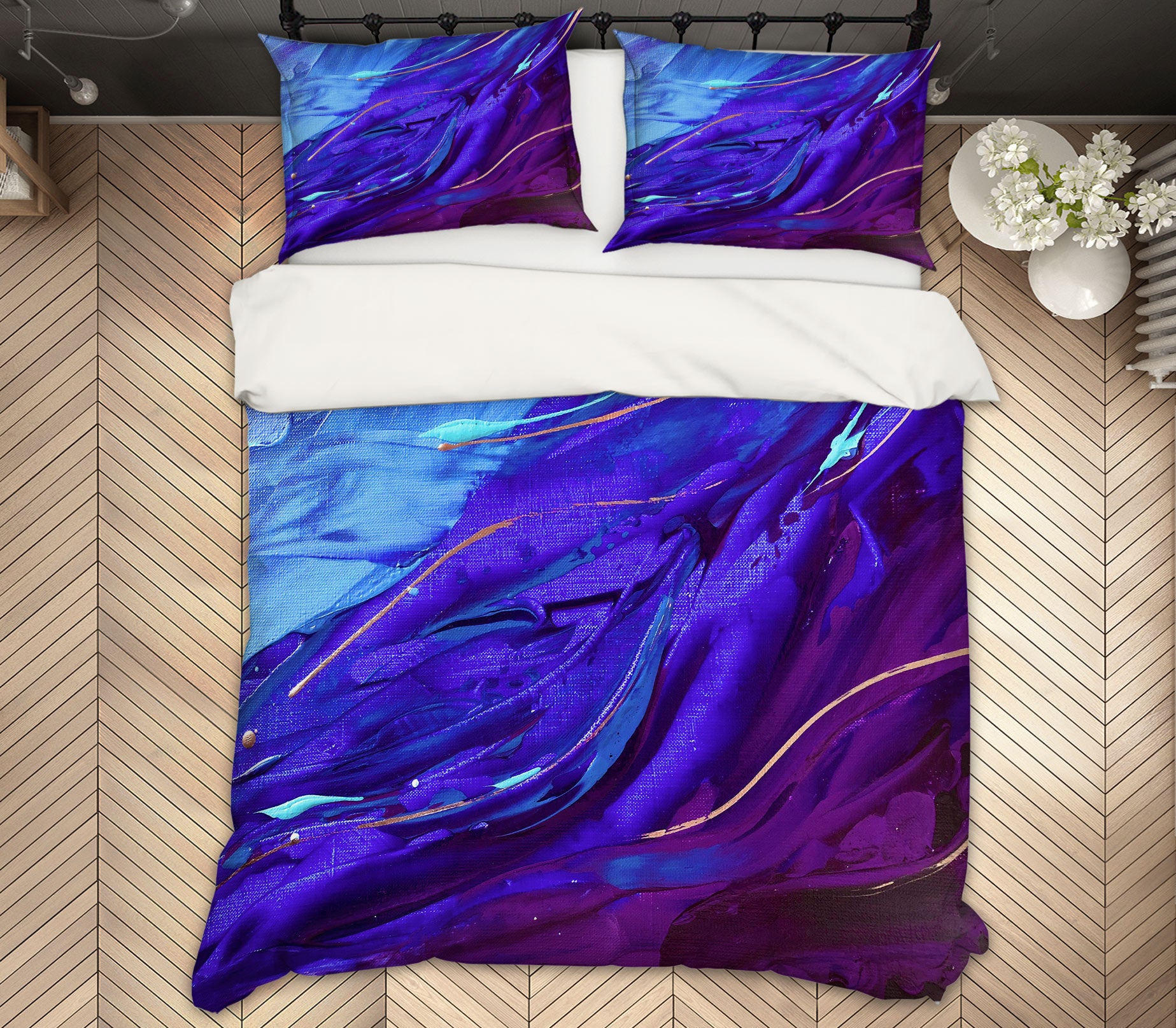 3D Purple Painting 426 Skromova Marina Bedding Bed Pillowcases Quilt