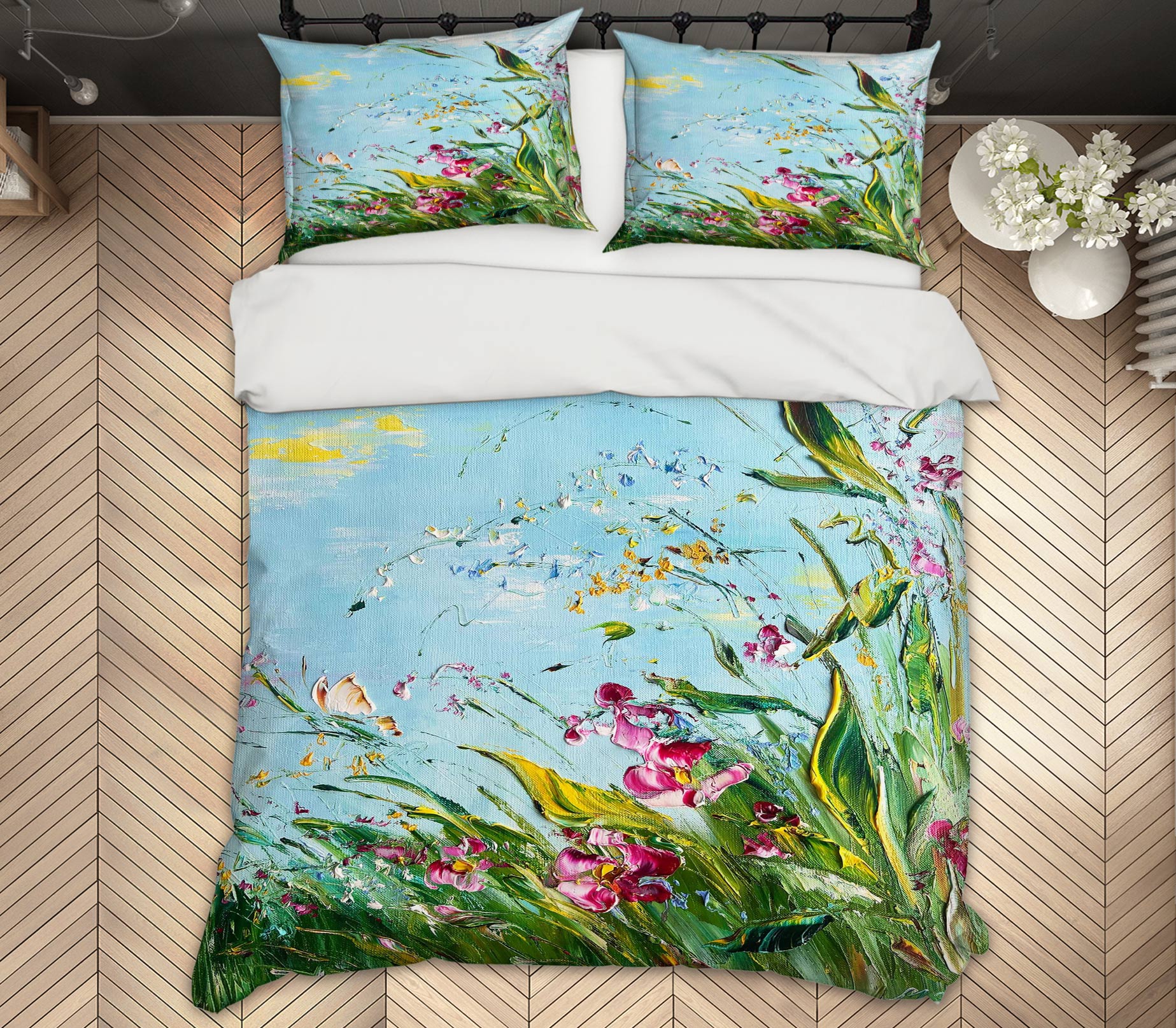 3D Grass Butterfly 511 Skromova Marina Bedding Bed Pillowcases Quilt