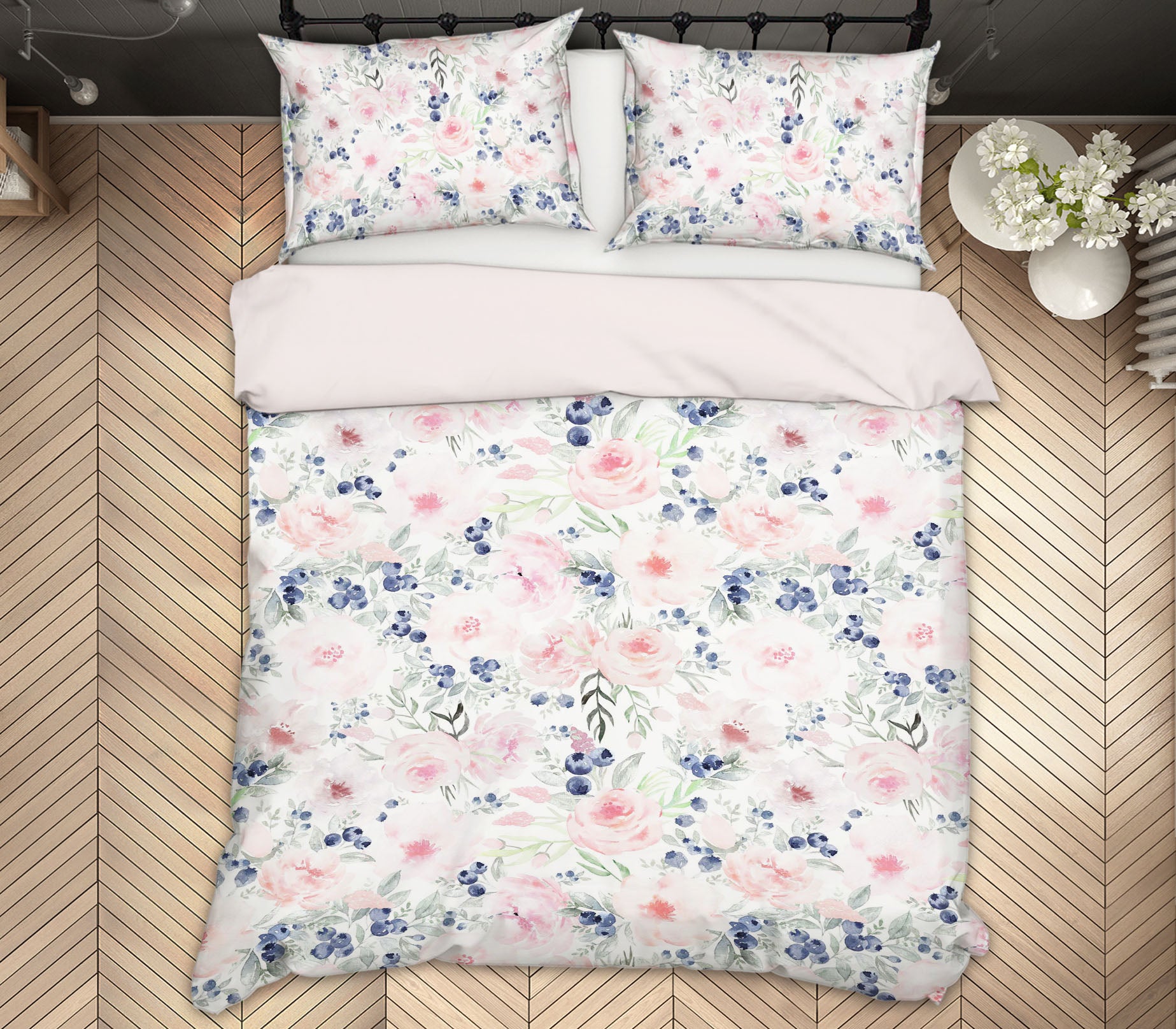 3D Flowers 18217 Uta Naumann Bedding Bed Pillowcases Quilt