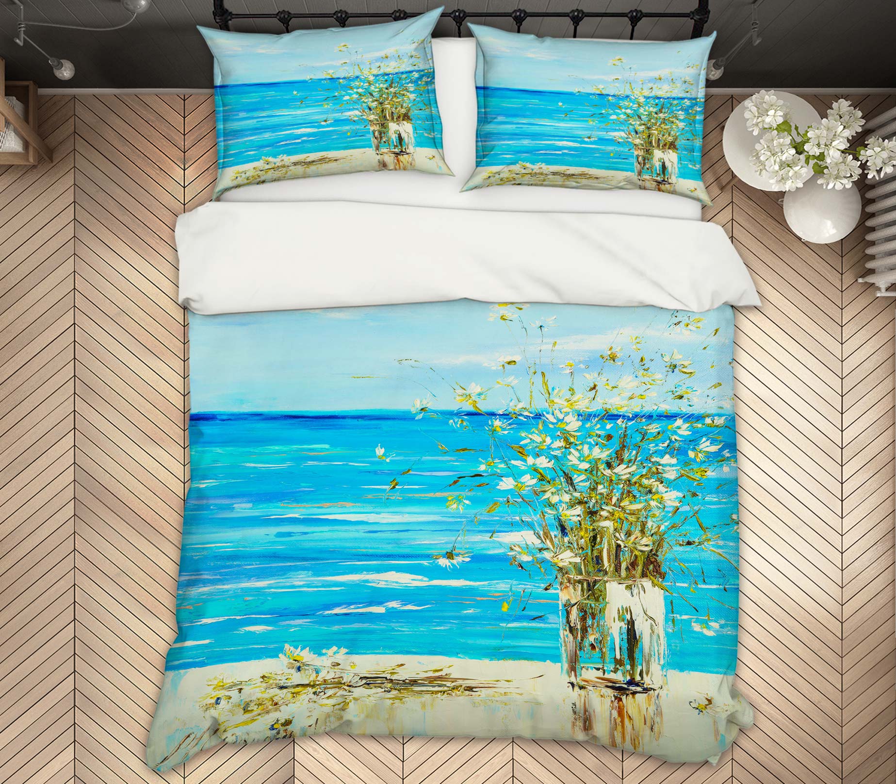 3D Marine Vase 484 Skromova Marina Bedding Bed Pillowcases Quilt