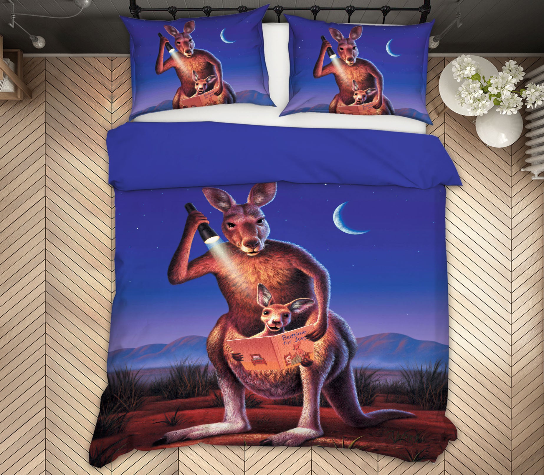 3D Kangaroo 18062 Jerry LoFaro bedding Bed Pillowcases Quilt