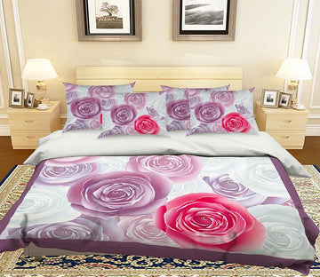 3D Blooming Flower 161 Bed Pillowcases Quilt Wallpaper AJ Wallpaper 