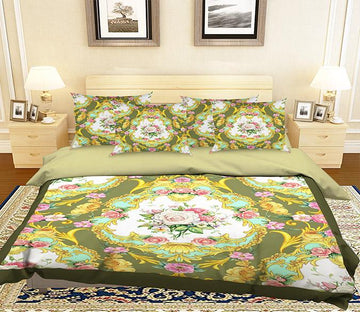 3D White Flowers 155 Bed Pillowcases Quilt Wallpaper AJ Wallpaper 