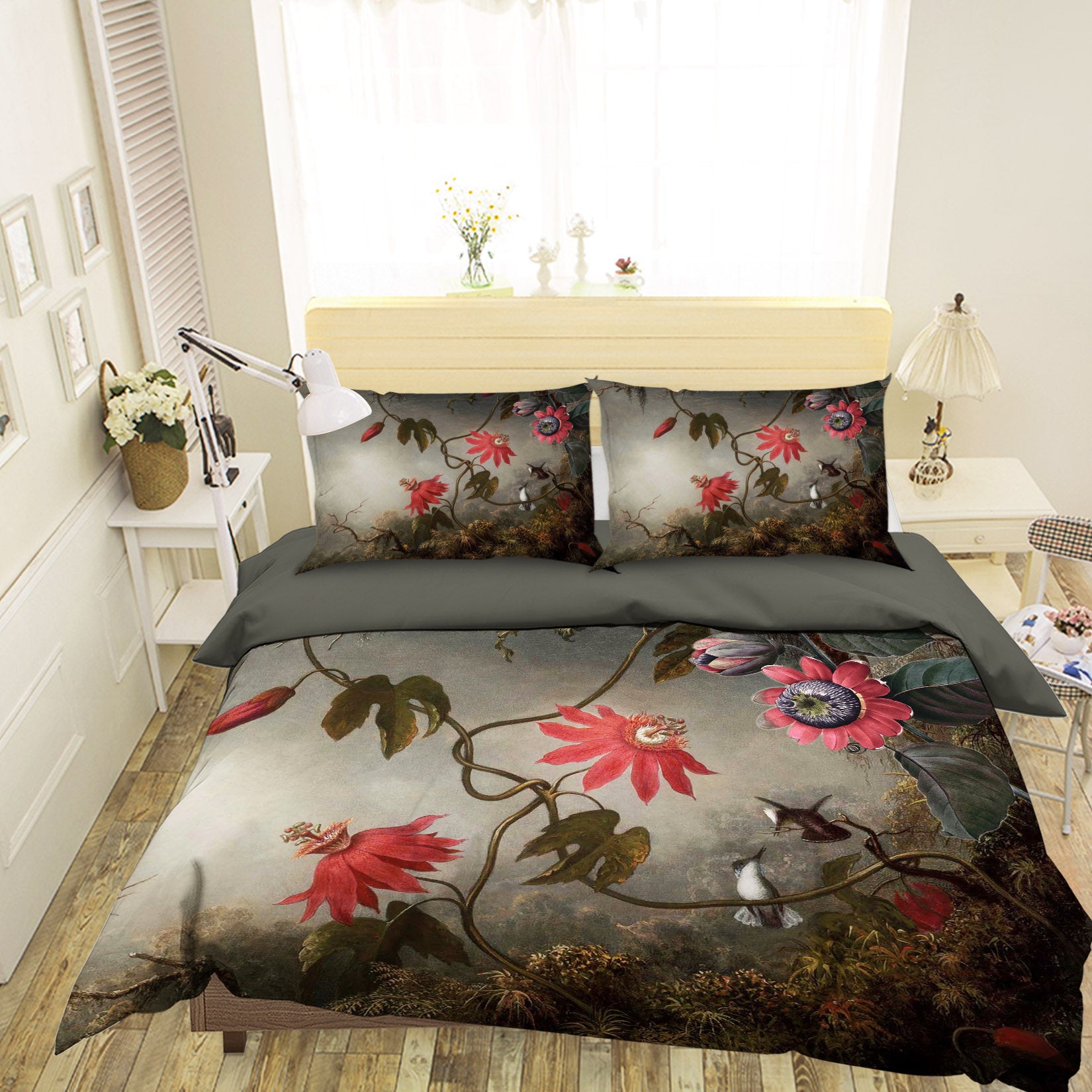 3D Flowers 18147 Uta Naumann Bedding Bed Pillowcases Quilt