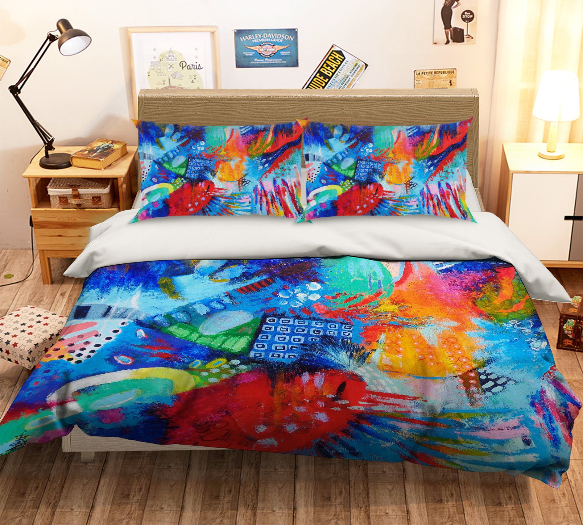 3D Painted Painting 1189 Misako Chida Bedding Bed Pillowcases Quilt Cover Duvet Cover