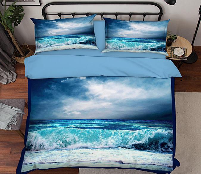 3D Storm Clouds 169 Bed Pillowcases Quilt Wallpaper AJ Wallpaper 