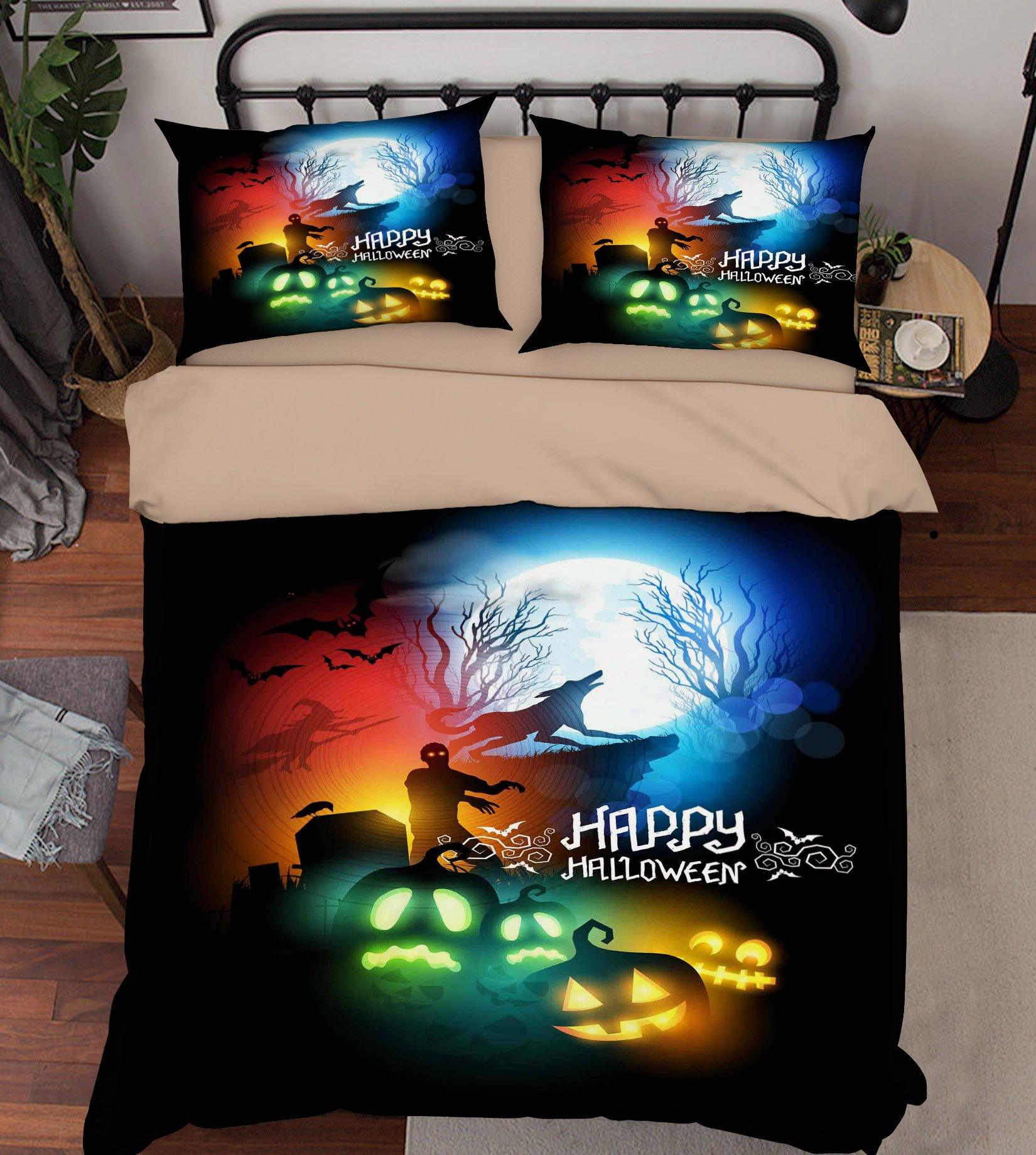 3D Wolf Called 050 Bed Pillowcases Quilt Wallpaper AJ Wallpaper 