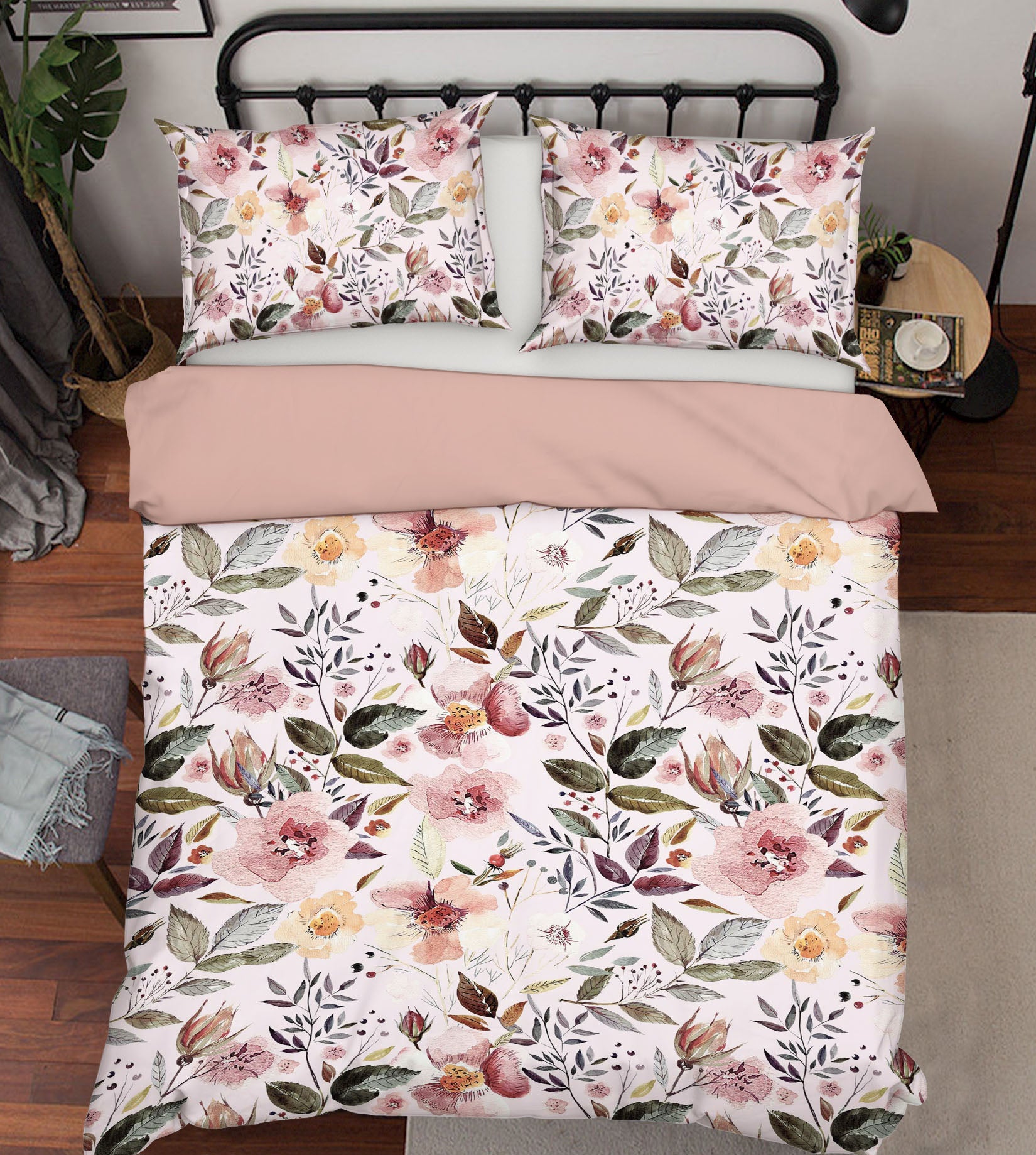 3D Flowers 18168 Uta Naumann Bedding Bed Pillowcases Quilt