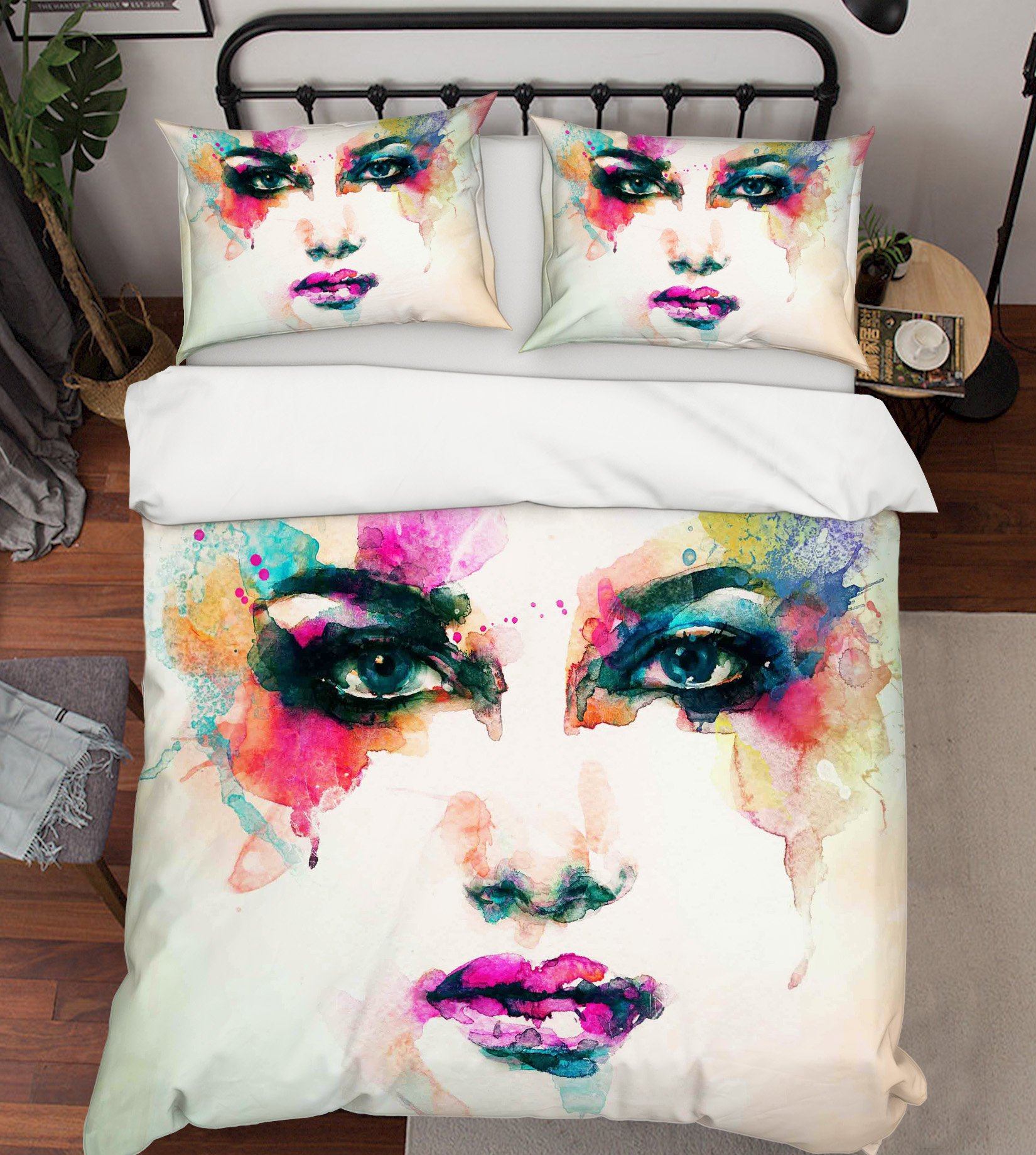 3D Painting Girl 087 Bed Pillowcases Quilt Wallpaper AJ Wallpaper 