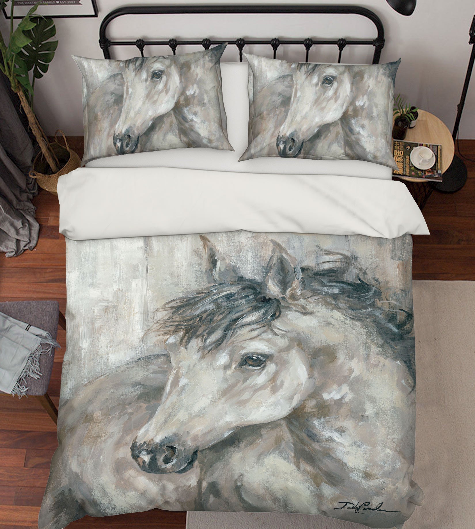 3D Horse 2149 Debi Coules Bedding Bed Pillowcases Quilt