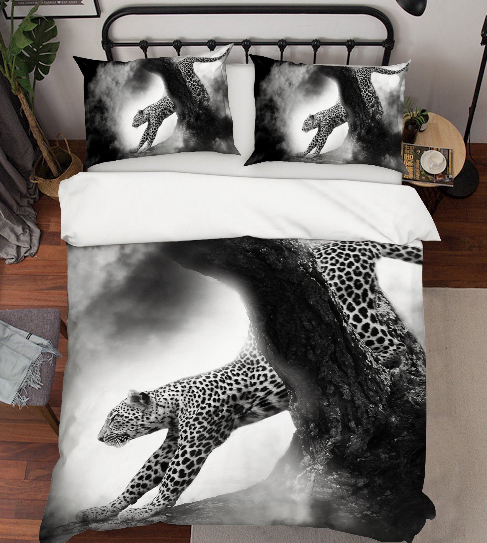 3D Cheetah 1971 Bed Pillowcases Quilt Quiet Covers AJ Creativity Home 