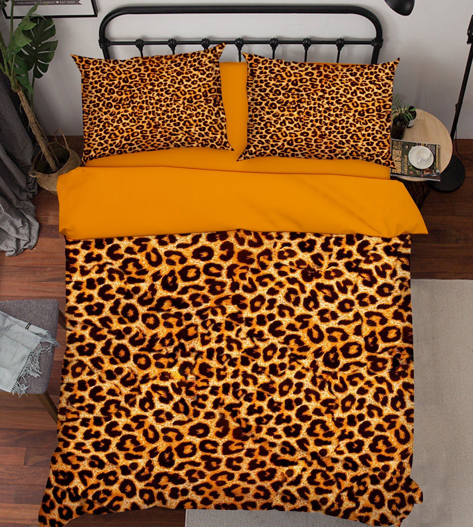 3D Pretty Leopard Pattern 258 Bed Pillowcases Quilt Wallpaper AJ Wallpaper 