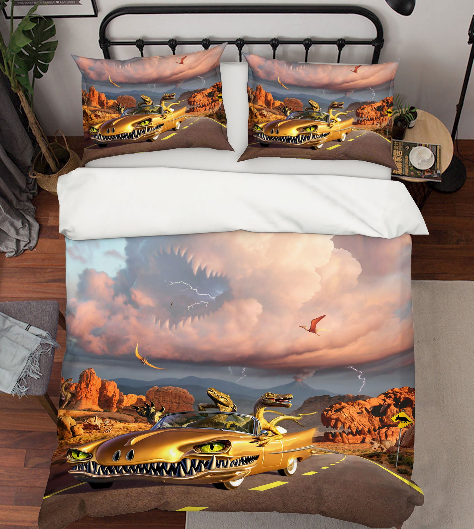 3D Rapt Patrol 18069 Jerry LoFaro bedding Bed Pillowcases Quilt