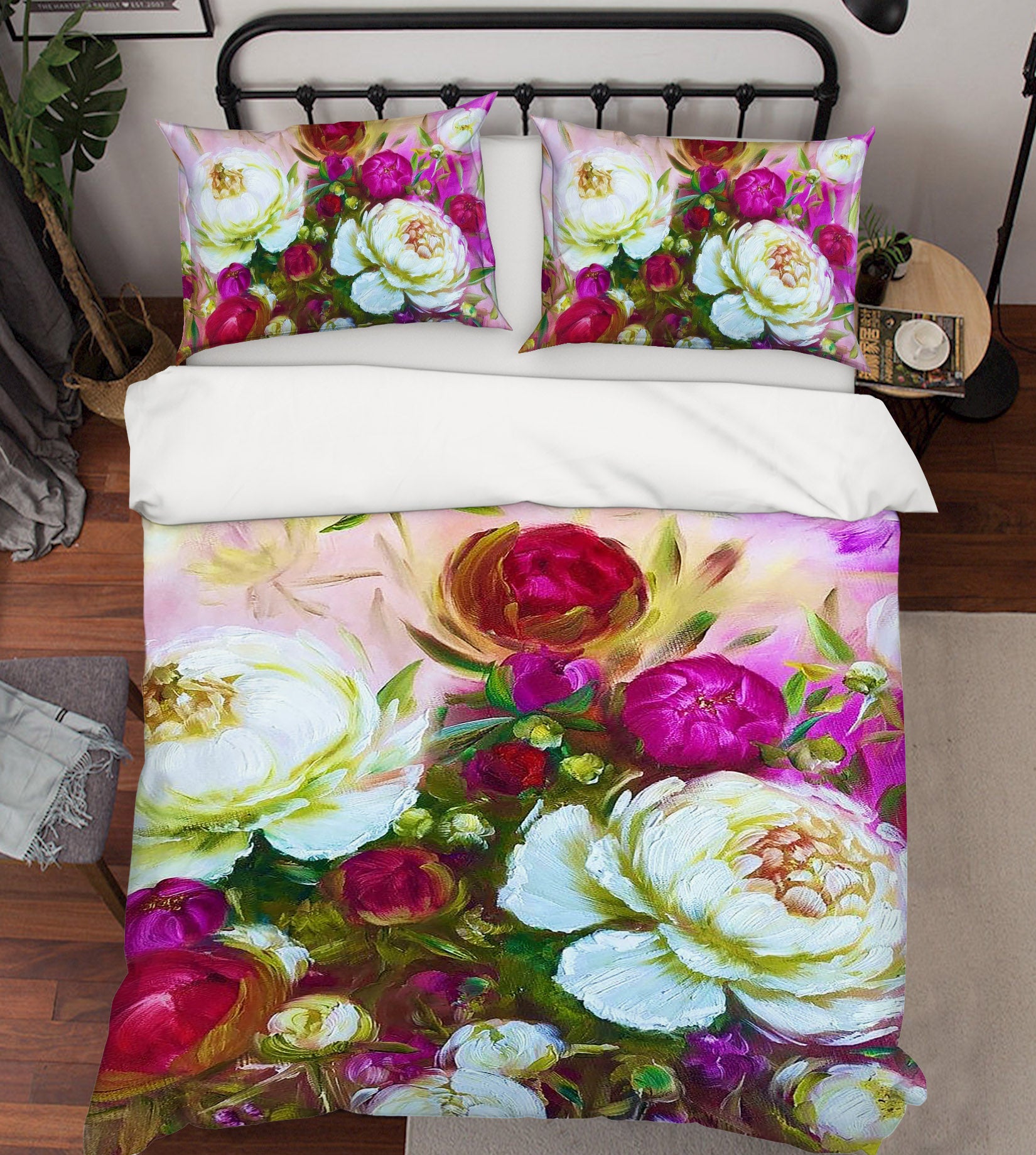 3D Painted Flowers 626 Skromova Marina Bedding Bed Pillowcases Quilt