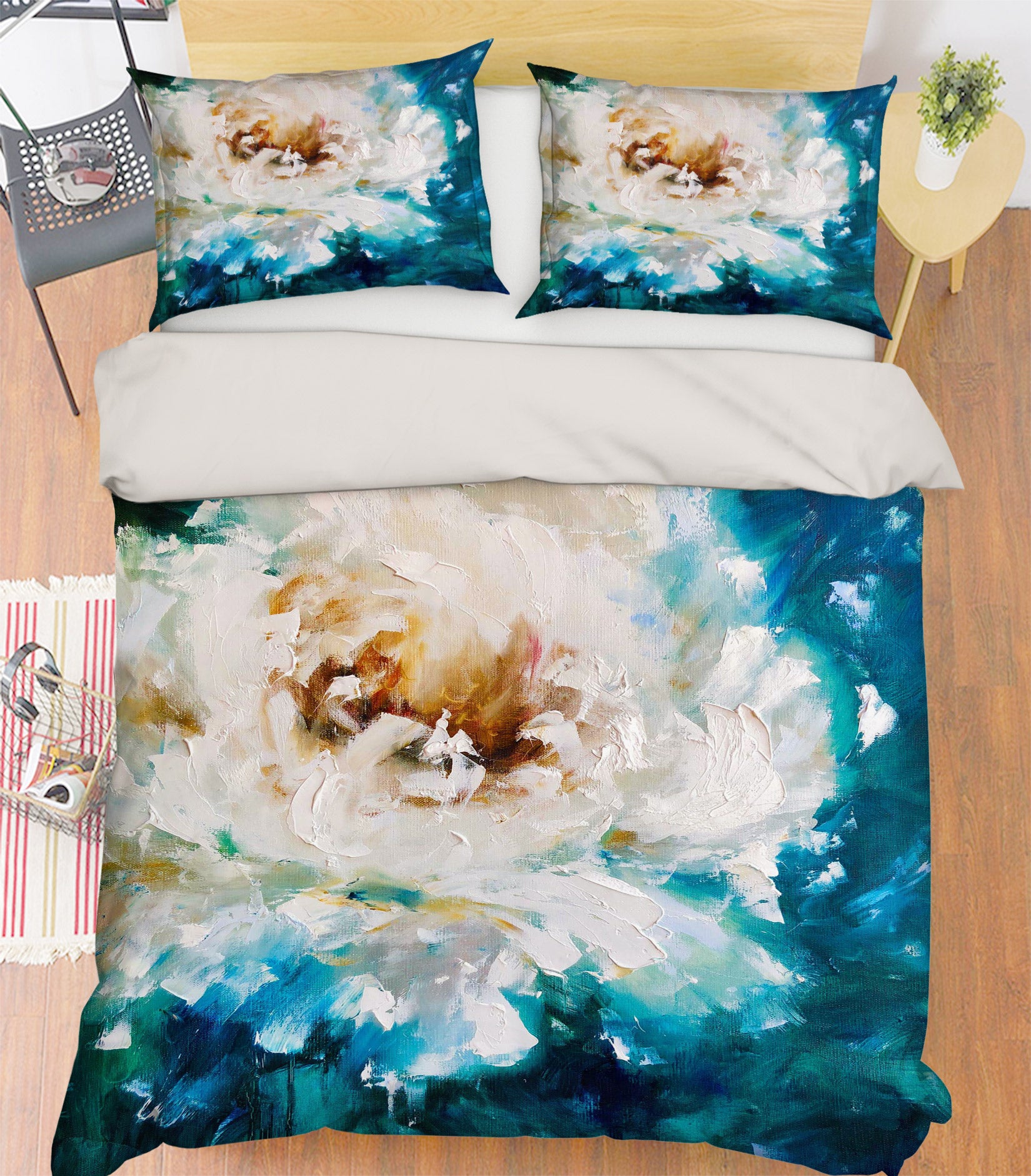 3D Painted Flowers 474 Skromova Marina Bedding Bed Pillowcases Quilt