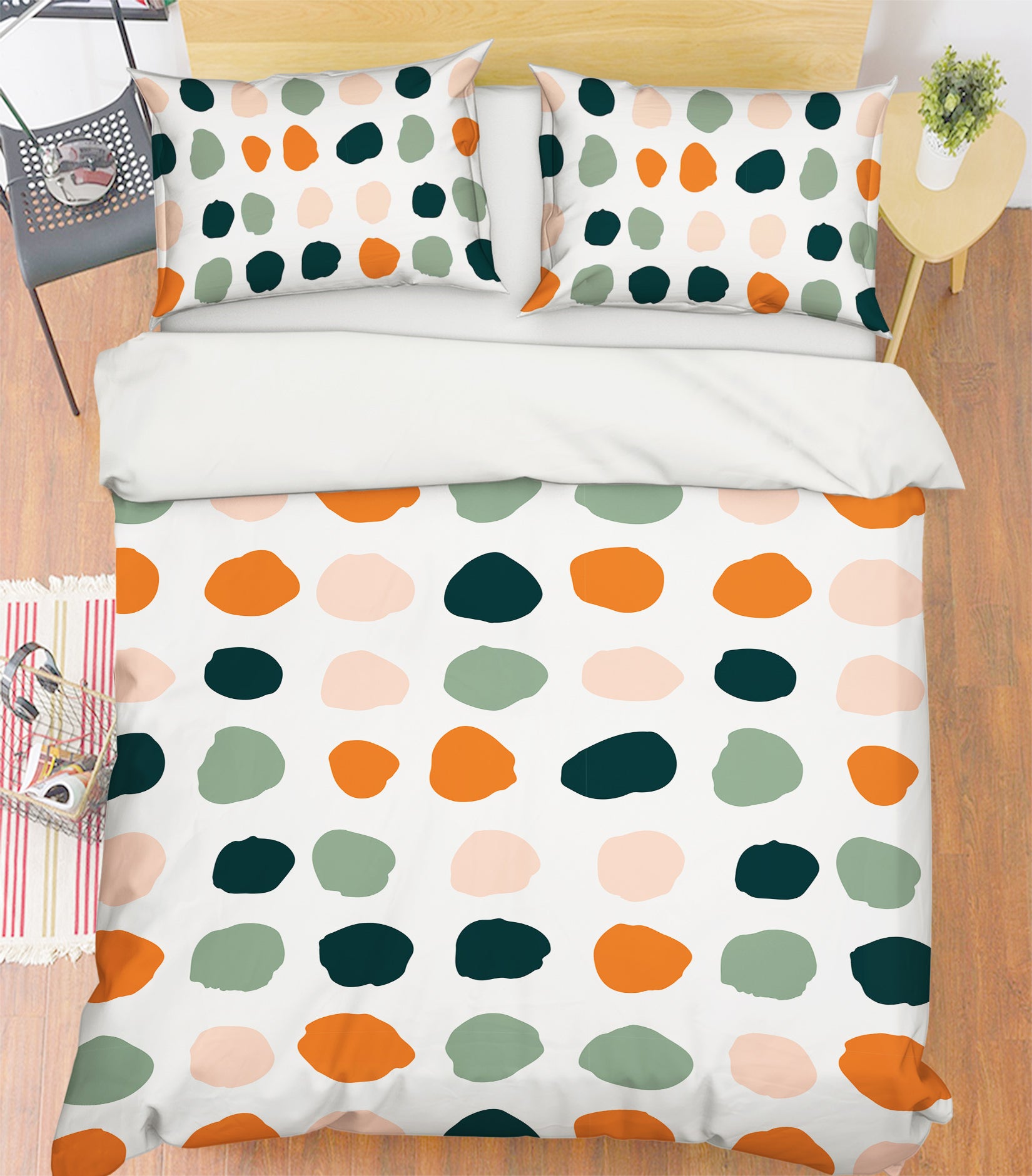 3D Colorful Dots 109157 Kashmira Jayaprakash Bedding Bed Pillowcases Quilt