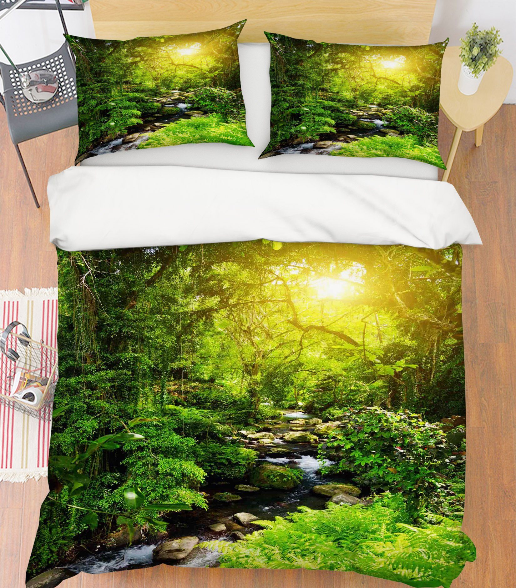 3D Warm Sunshine 011 Bed Pillowcases Quilt Wallpaper AJ Wallpaper 