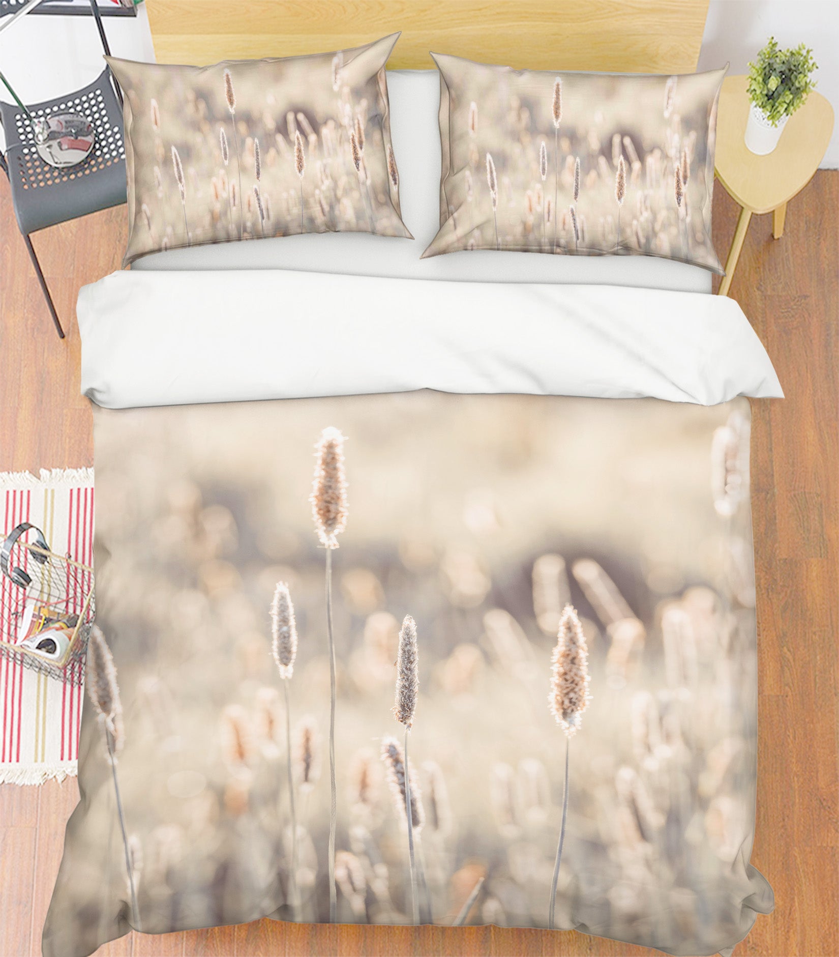 3D Hazy Grass 7143 Assaf Frank Bedding Bed Pillowcases Quilt Cover Duvet Cover