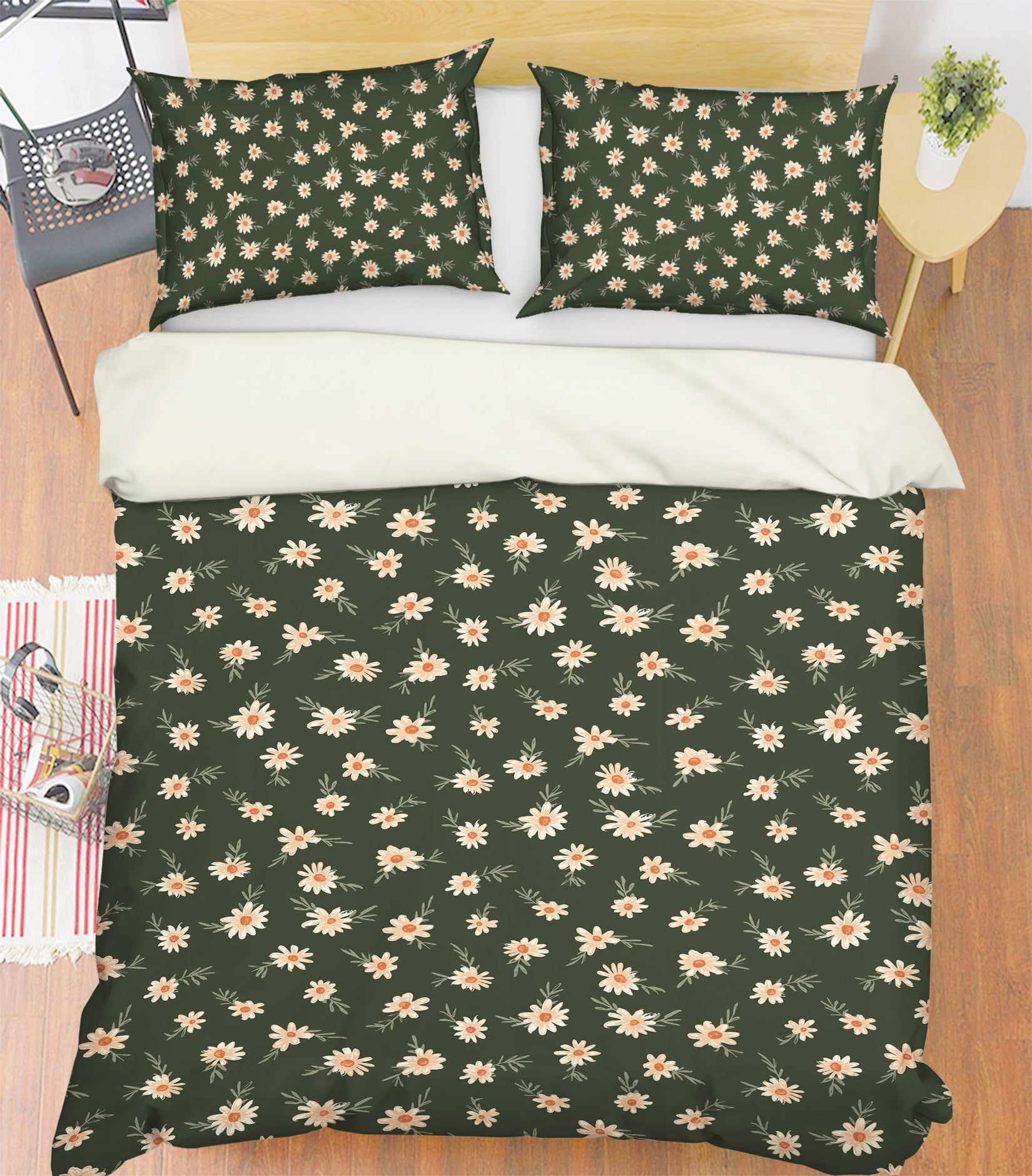 3D Daisy 109144 Kashmira Jayaprakash Bedding Bed Pillowcases Quilt