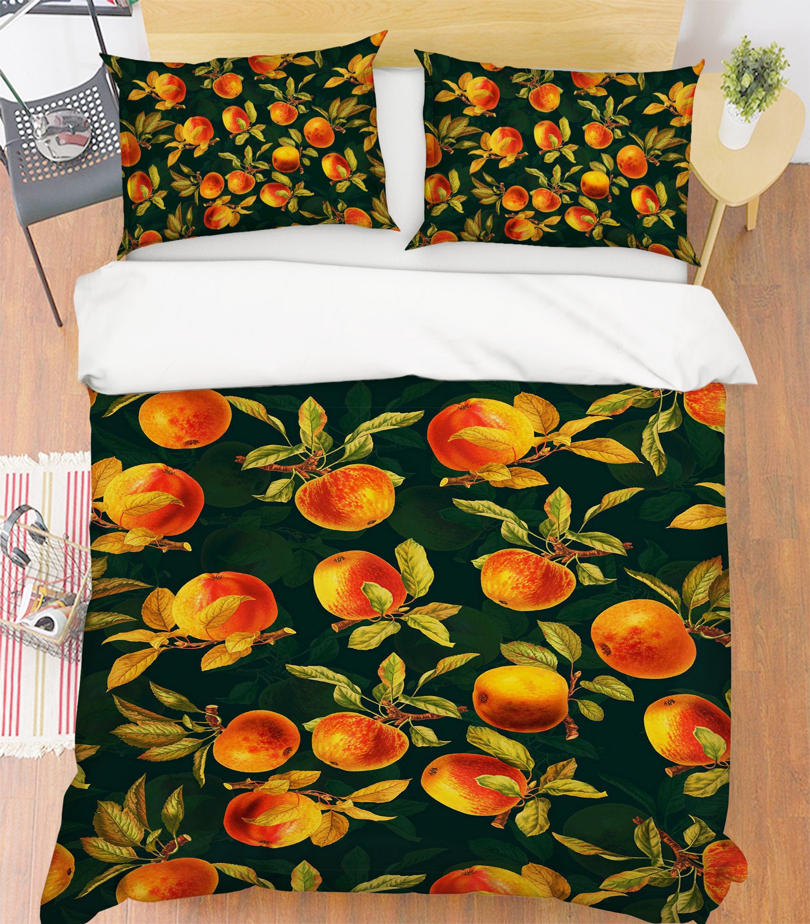 3D Red Apple 165 Uta Naumann Bedding Bed Pillowcases Quilt