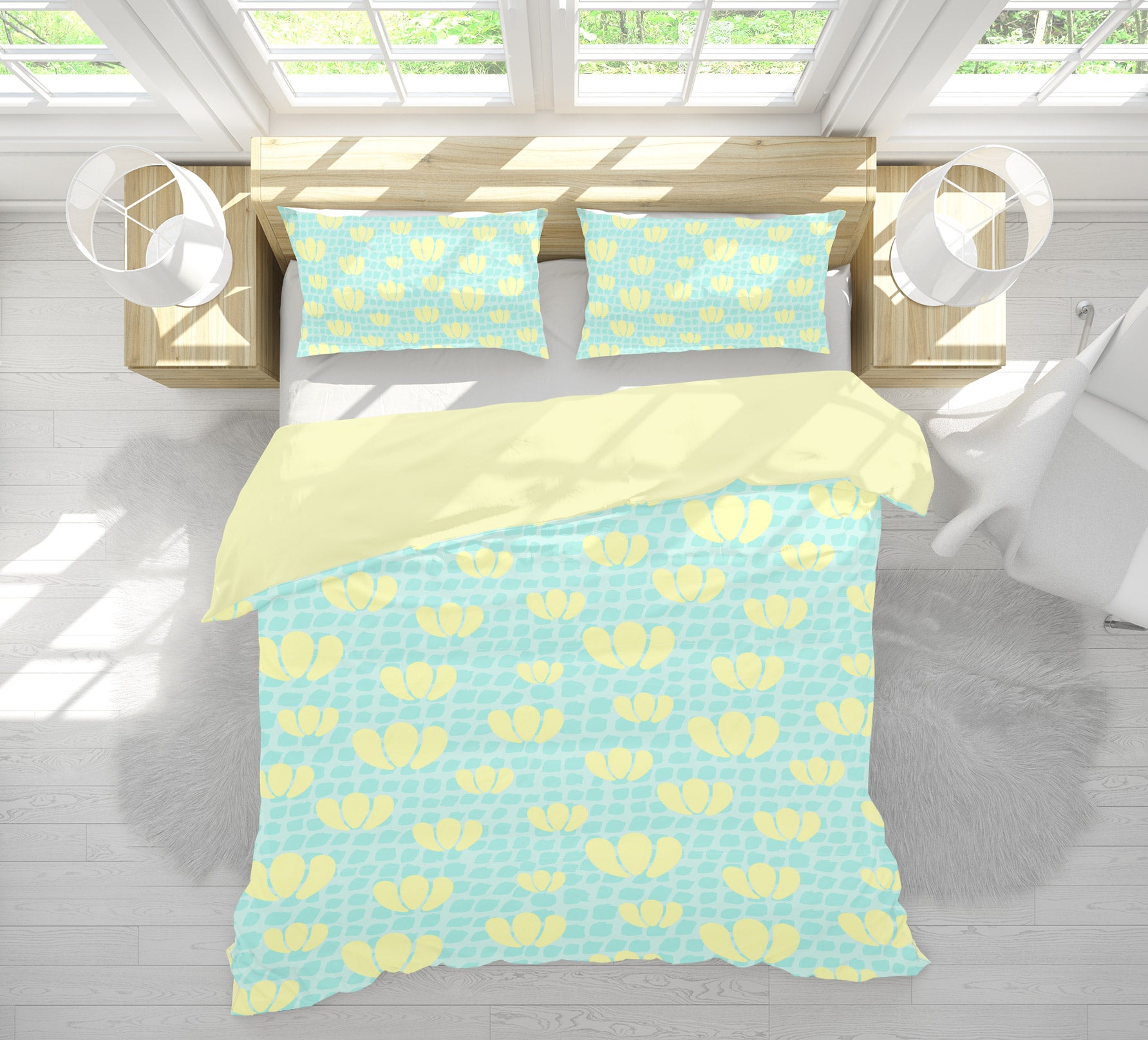 3D Yellow Petals Flower 109132 Kashmira Jayaprakash Bedding Bed Pillowcases Quilt