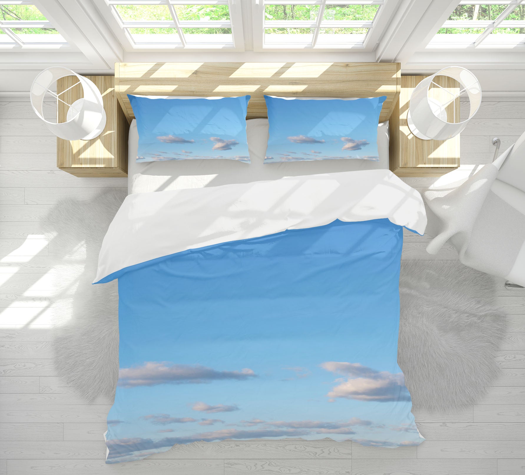 3D Sky Clouds 7176 Assaf Frank Bedding Bed Pillowcases Quilt Cover Duvet Cover