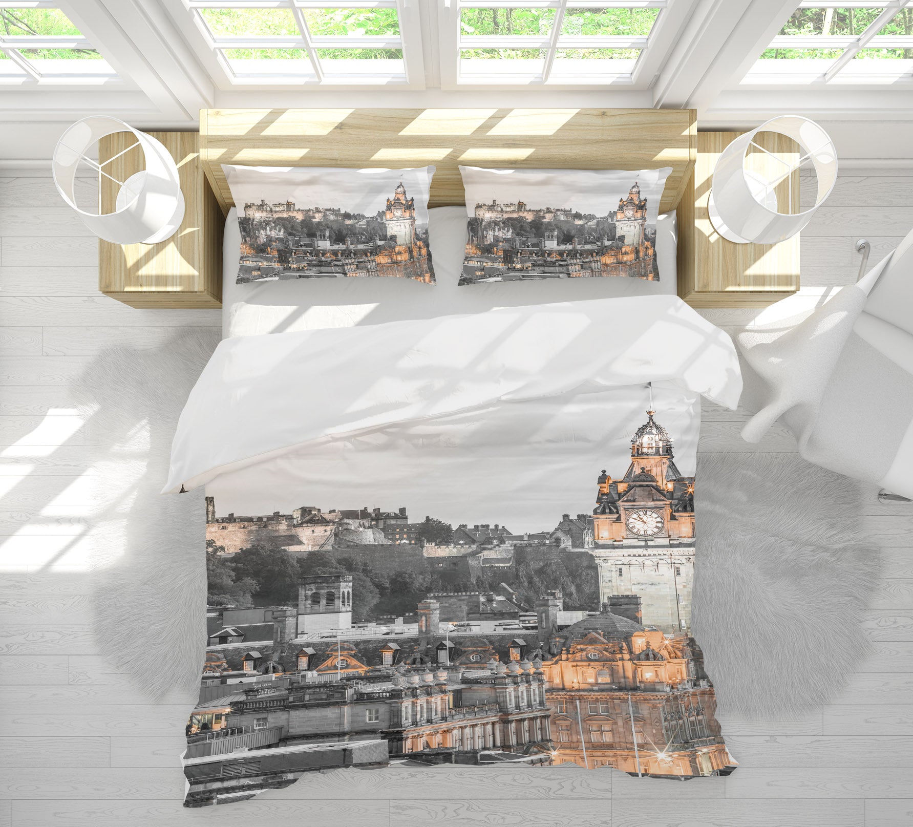 3D Building 85189 Assaf Frank Bedding Bed Pillowcases Quilt