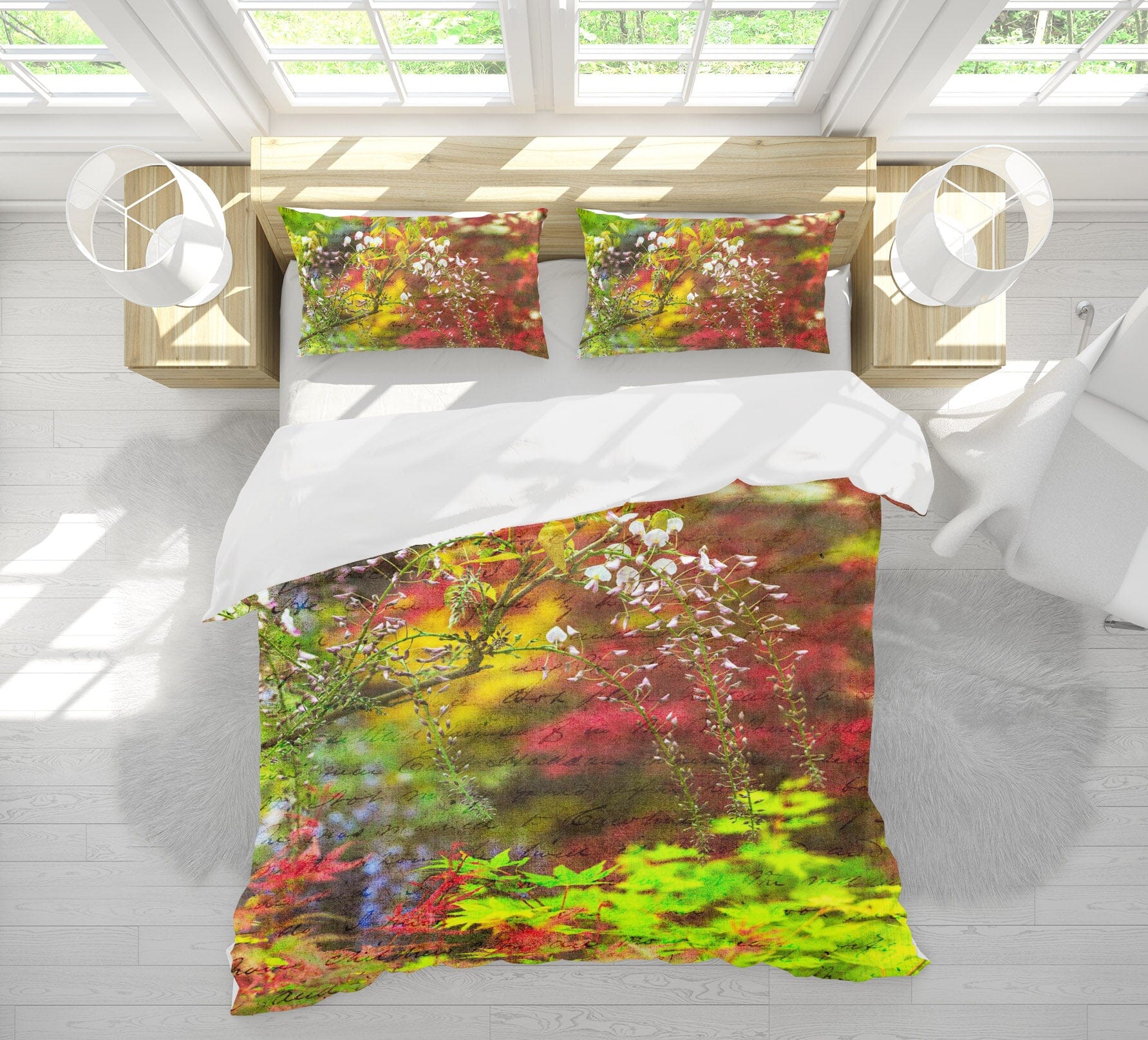 3D Spring Garden 2009 Assaf Frank Bedding Bed Pillowcases Quilt Quiet Covers AJ Creativity Home 