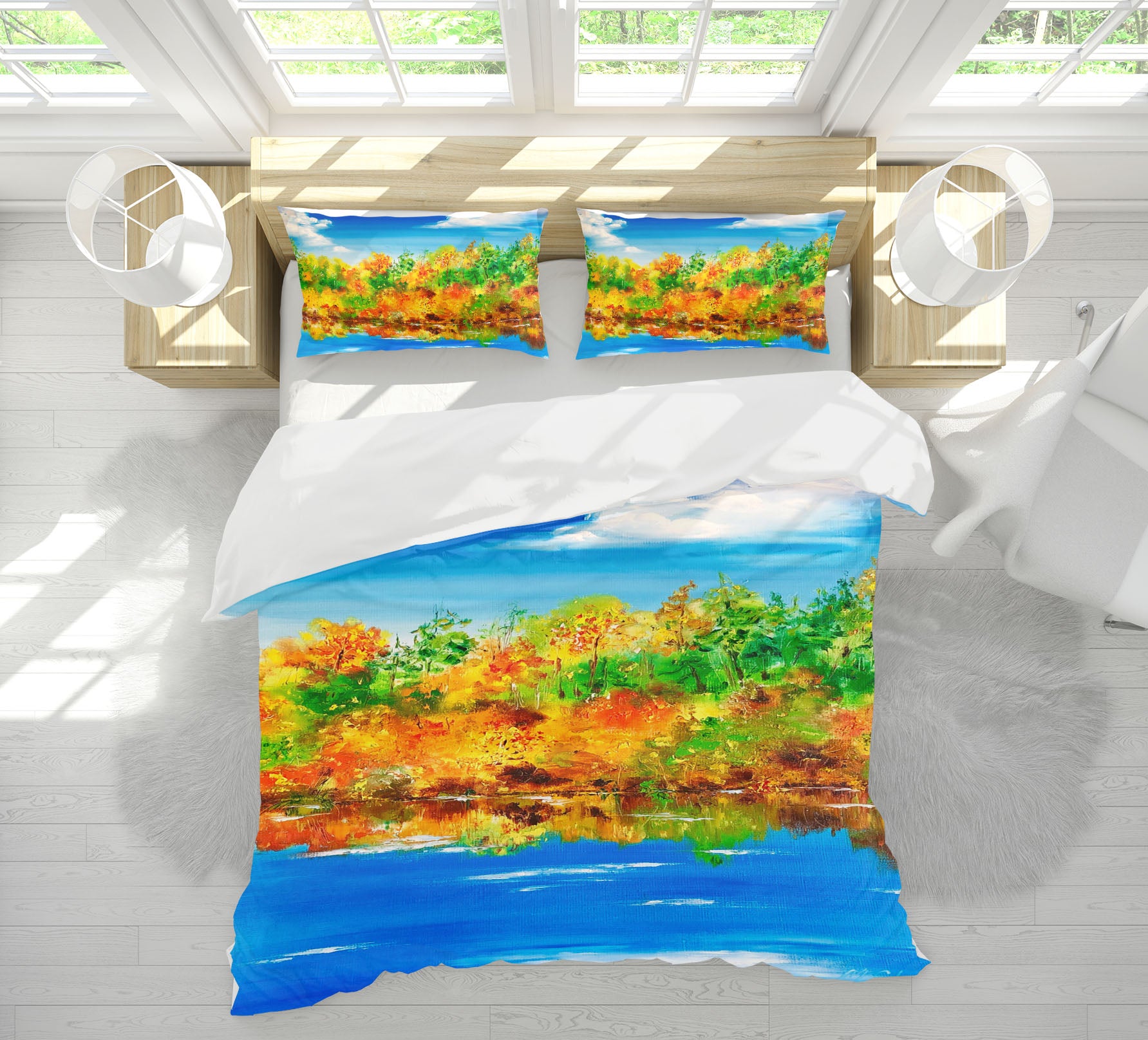 3D Oil Painting Landscape 586 Skromova Marina Bedding Bed Pillowcases Quilt