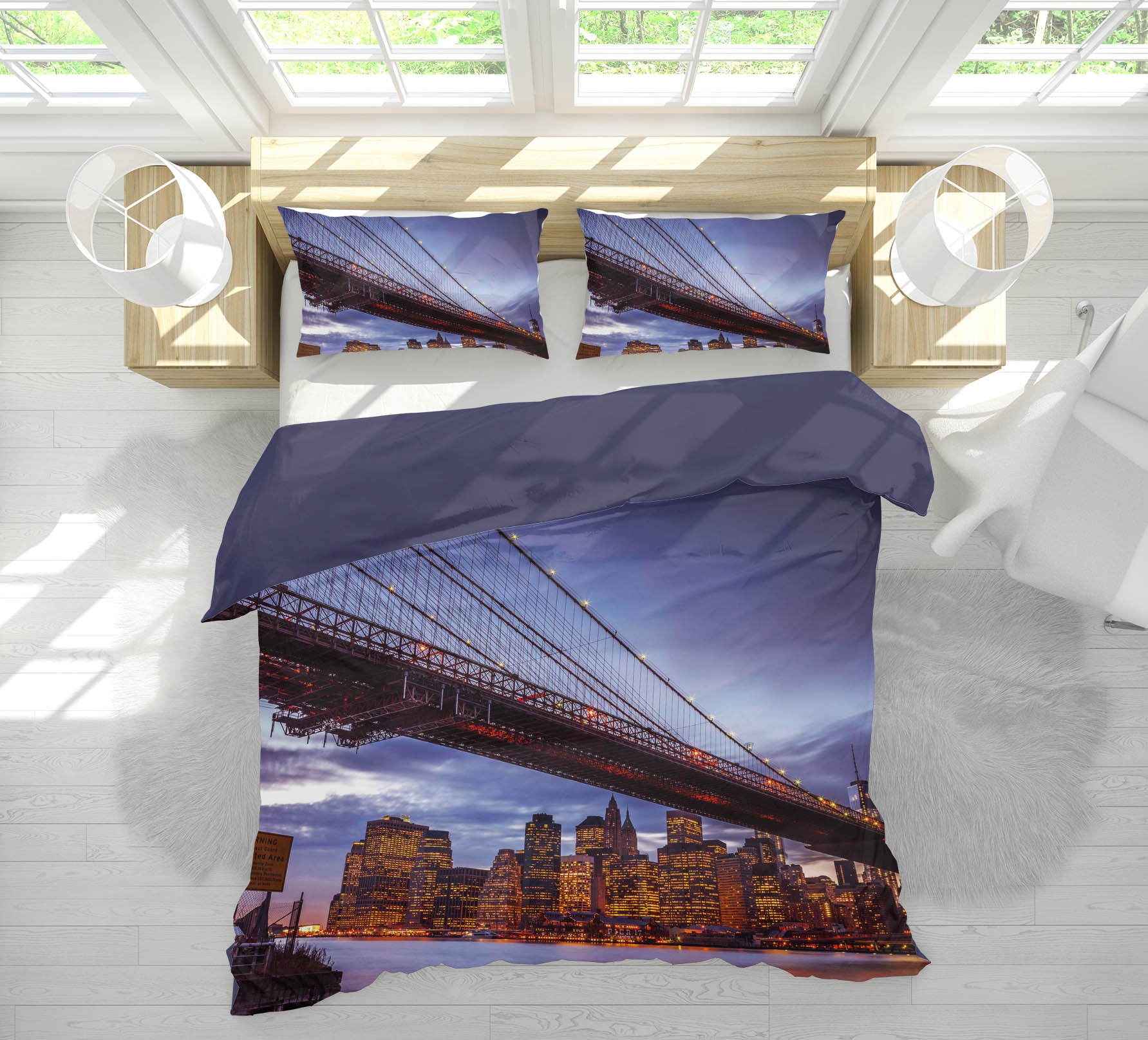 3D Bridge City 1018 Assaf Frank Bedding Bed Pillowcases Quilt