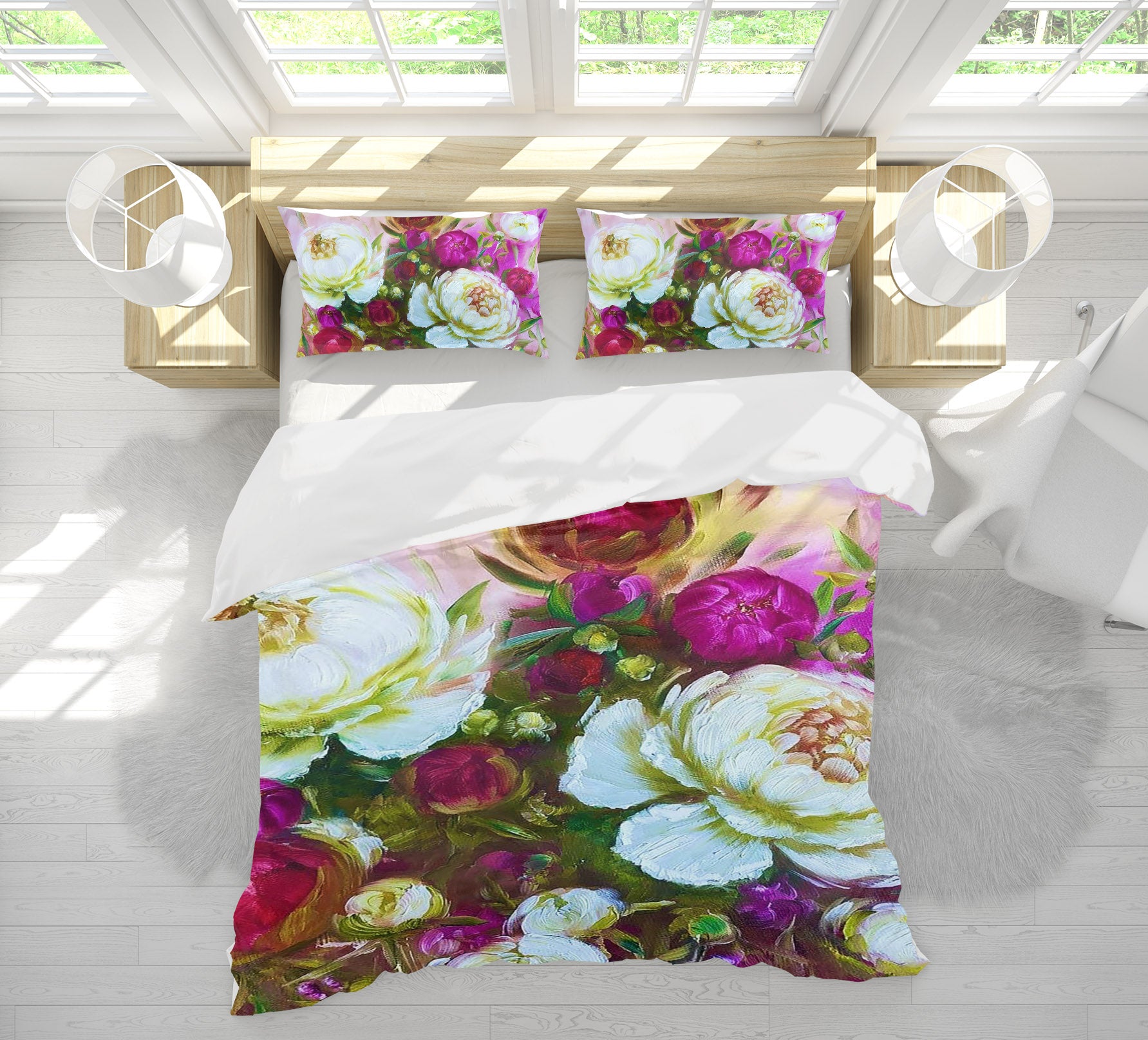 3D Painted Flowers 626 Skromova Marina Bedding Bed Pillowcases Quilt