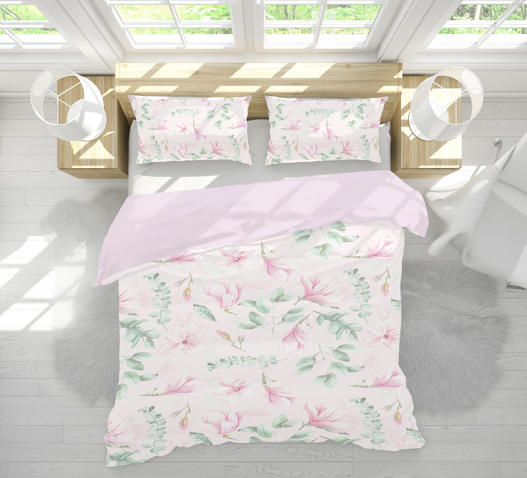 3D Flower Pattern 18164 Uta Naumann Bedding Bed Pillowcases Quilt