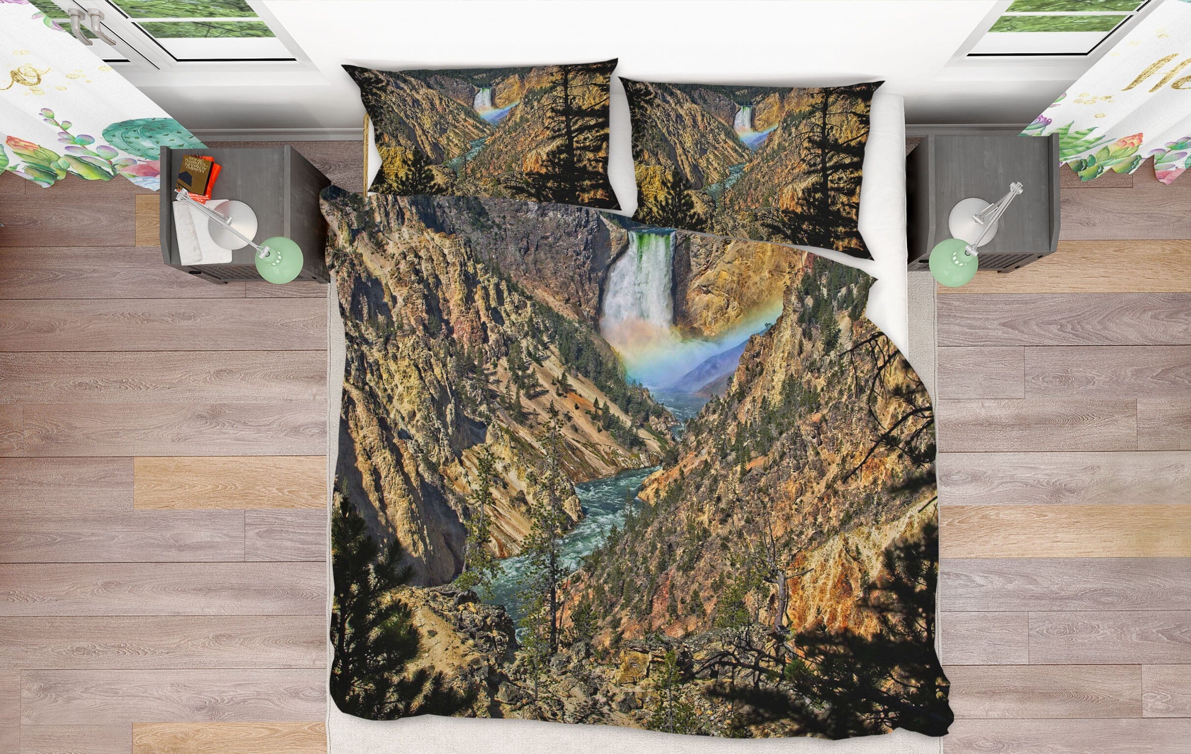 3D Grand Canyon 2112 Kathy Barefield Bedding Bed Pillowcases Quilt Quiet Covers AJ Creativity Home 