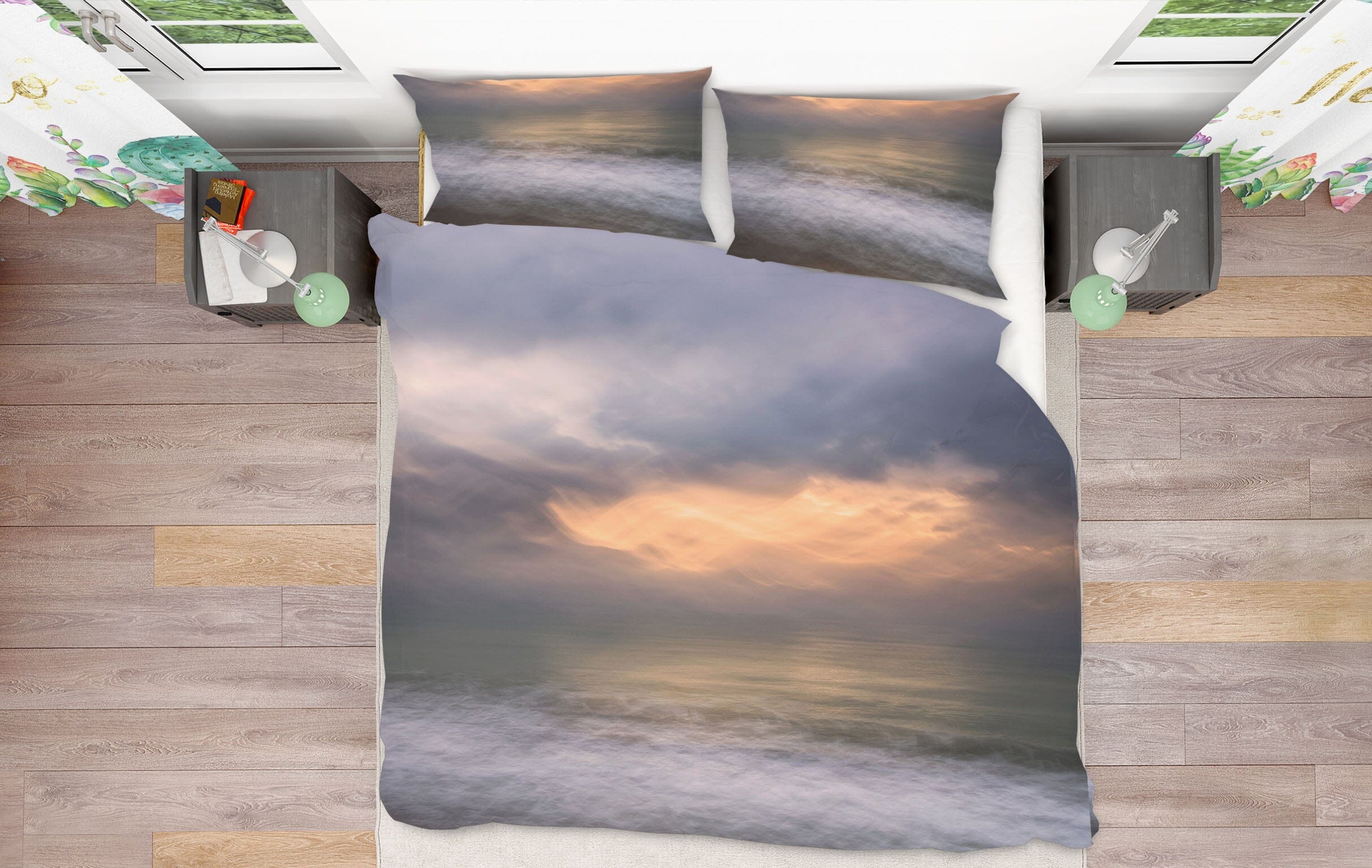 3D Heavy Rain Is Coming 2154 Marco Carmassi Bedding Bed Pillowcases Quilt Quiet Covers AJ Creativity Home 