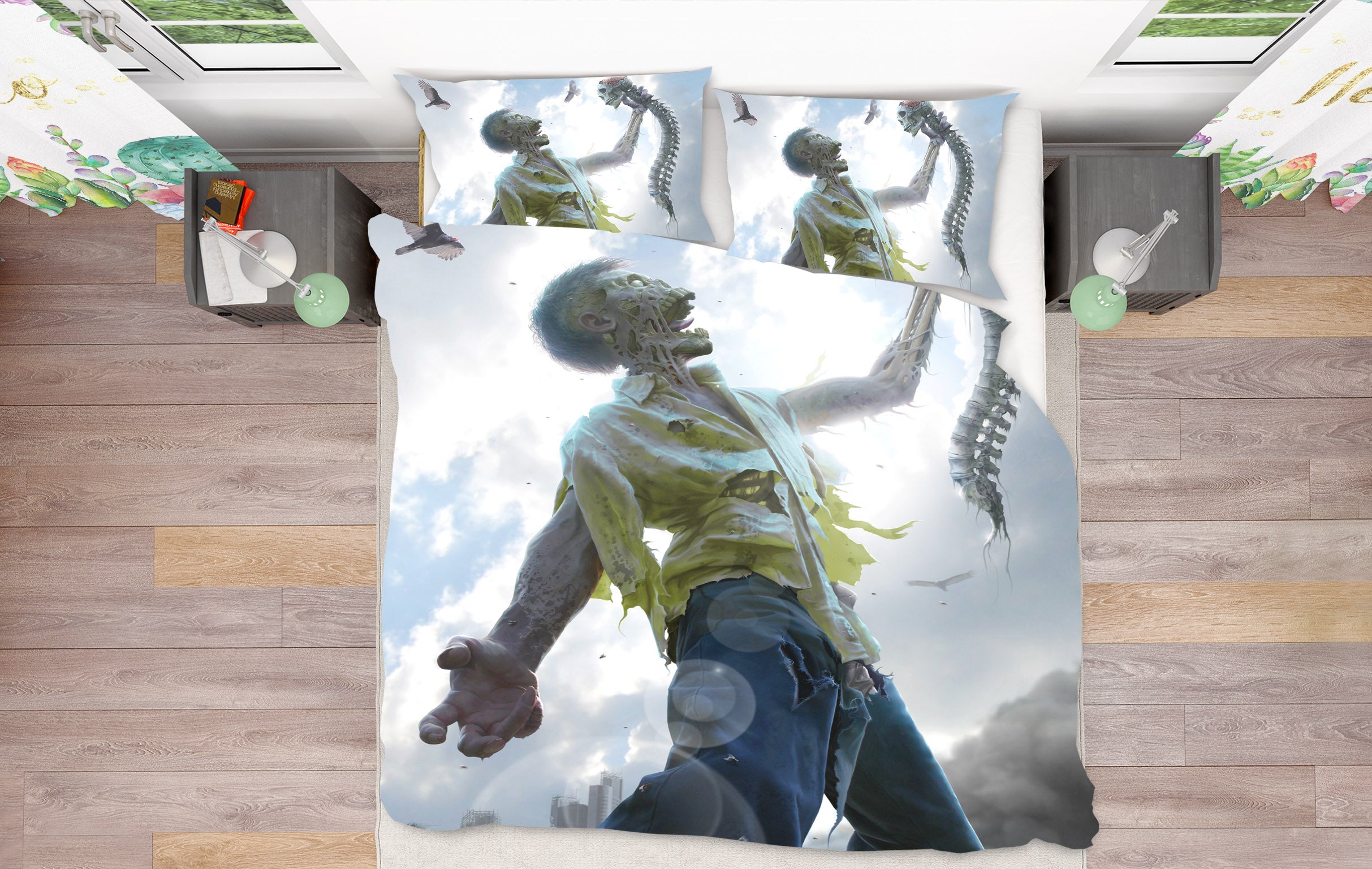 3D Monster Man 4097 Tom Wood Bedding Bed Pillowcases Quilt