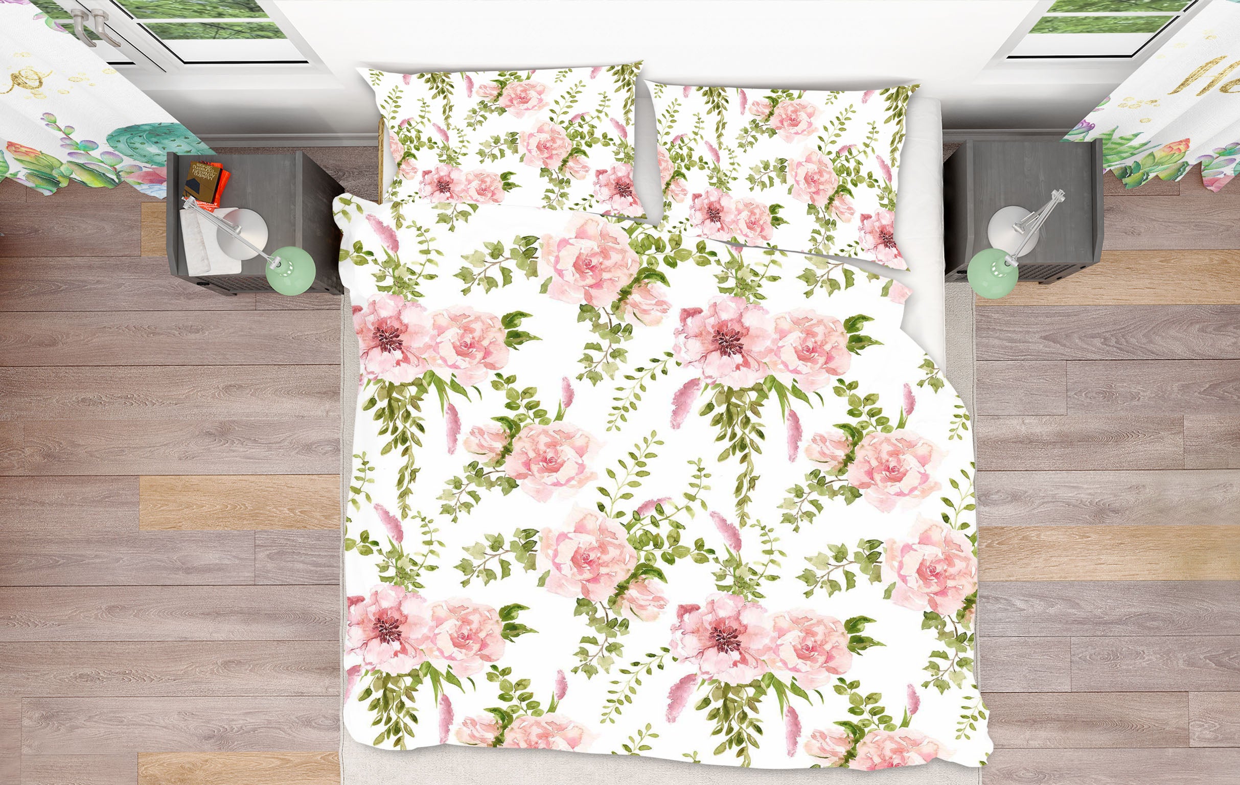 3D Flowers Bouquet 18174 Uta Naumann Bedding Bed Pillowcases Quilt