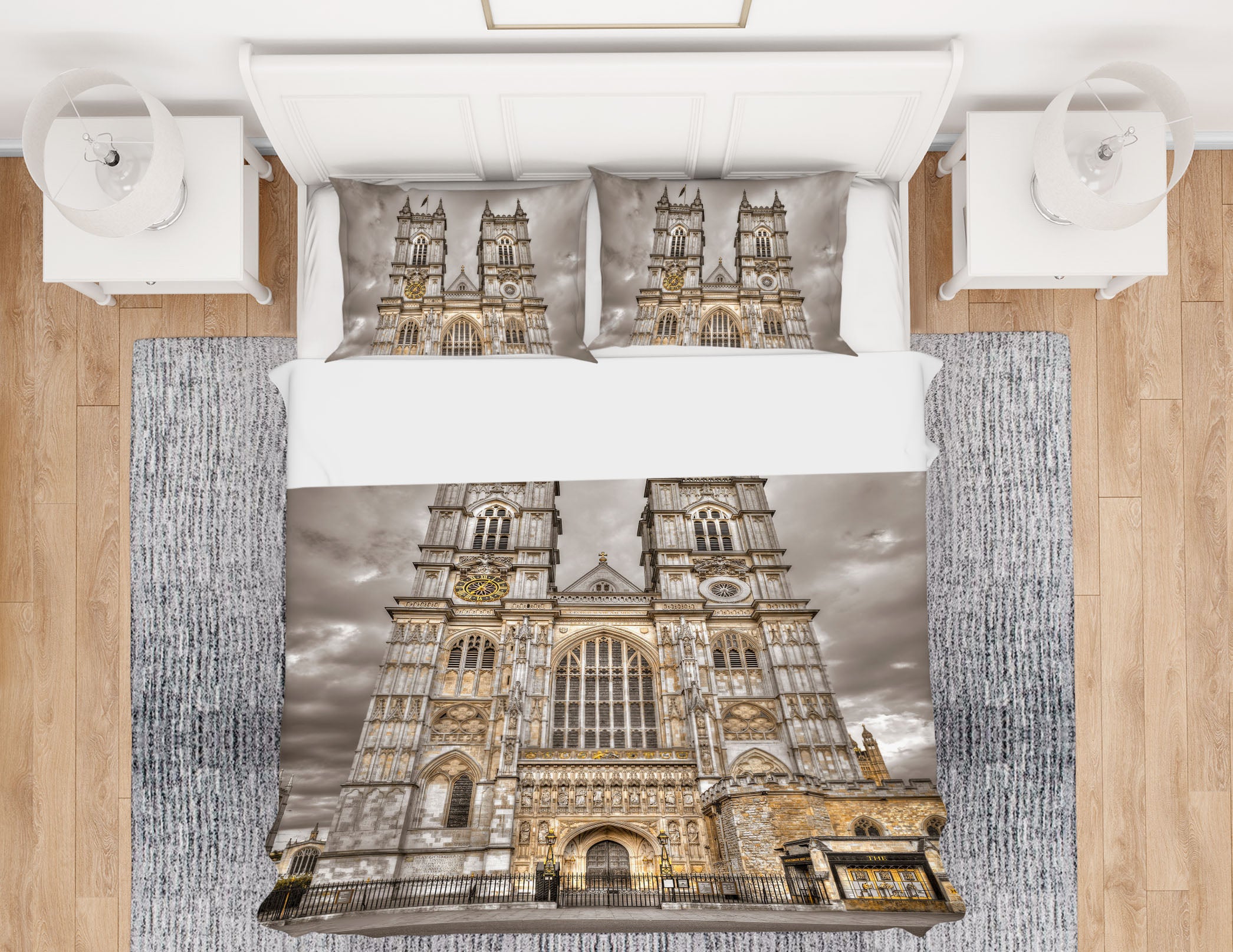 3D Building 8635 Assaf Frank Bedding Bed Pillowcases Quilt