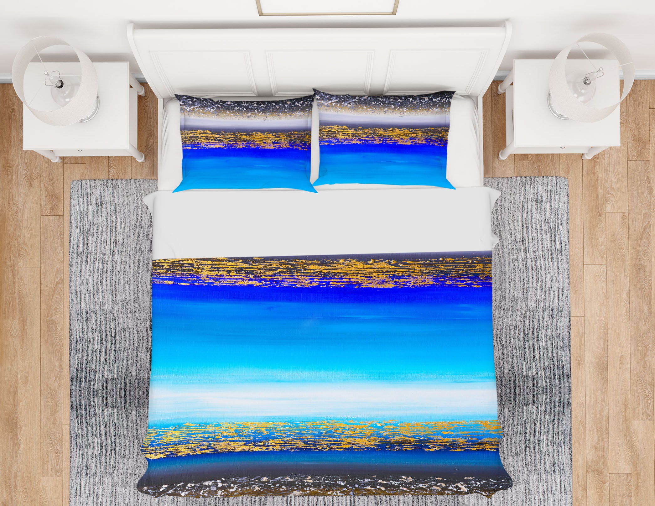 3D Blue Ocean Painting 565 Skromova Marina Bedding Bed Pillowcases Quilt