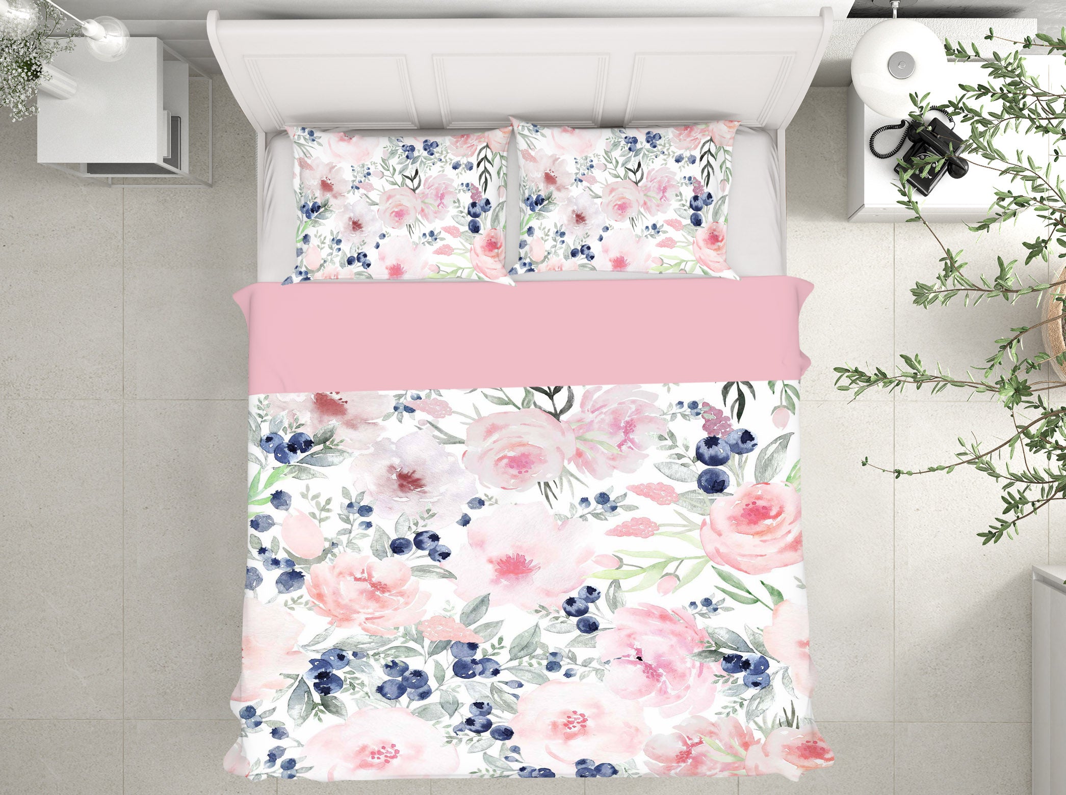 3D Pink Peony 073 Uta Naumann Bedding Bed Pillowcases Quilt