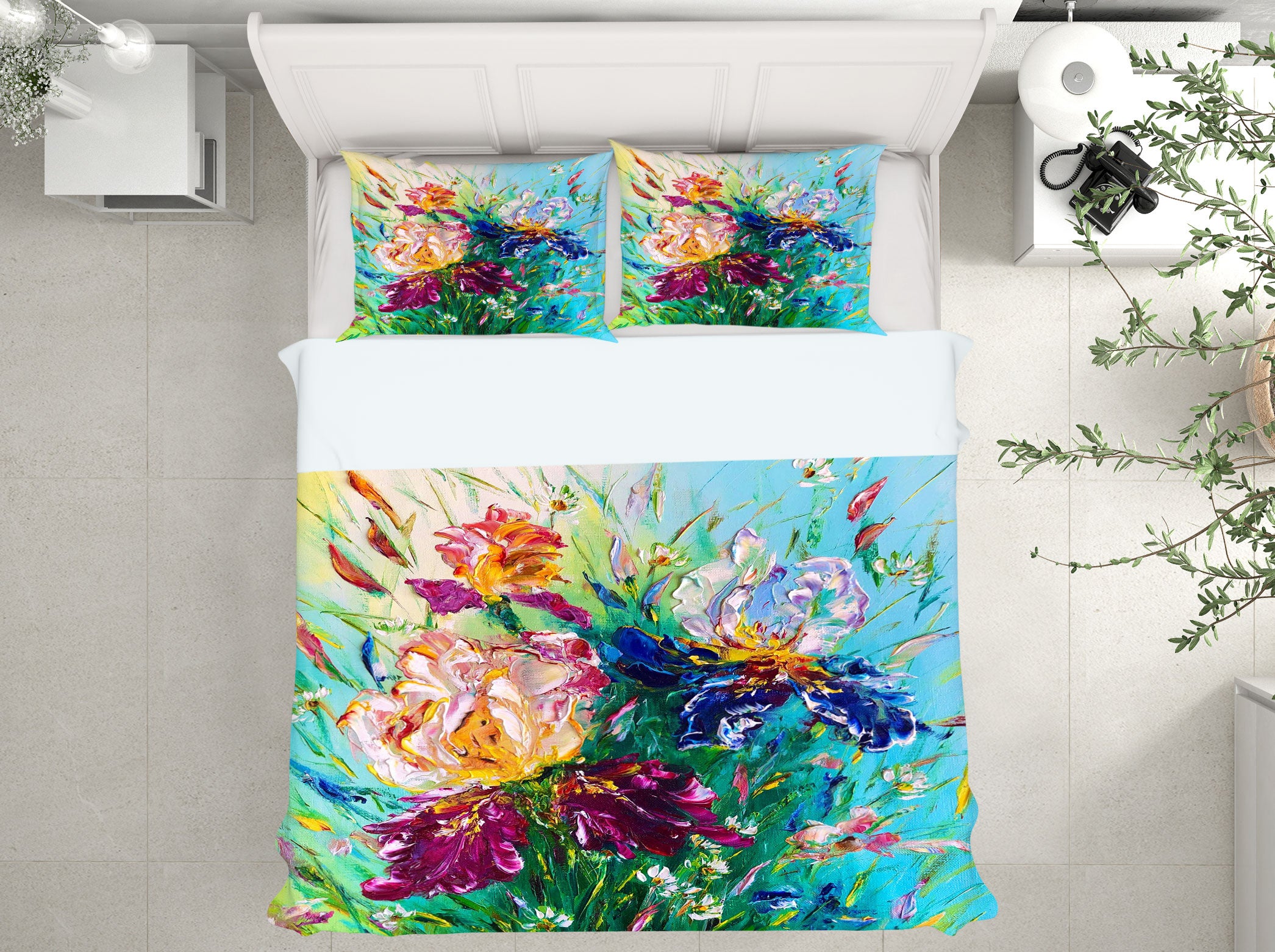 3D Painted Flowers 472 Skromova Marina Bedding Bed Pillowcases Quilt