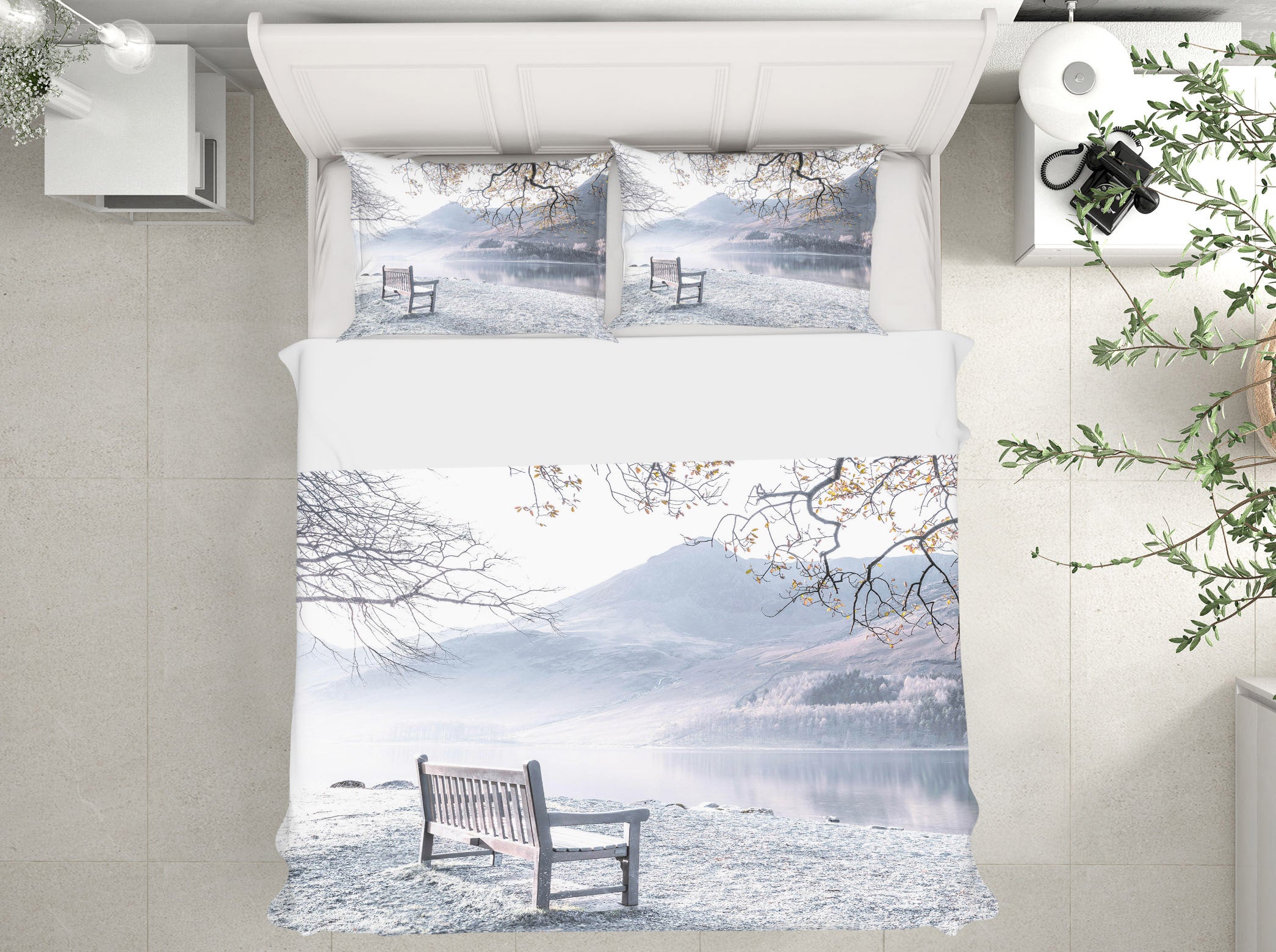 3D Landscape Side Chair 85168 Assaf Frank Bedding Bed Pillowcases Quilt